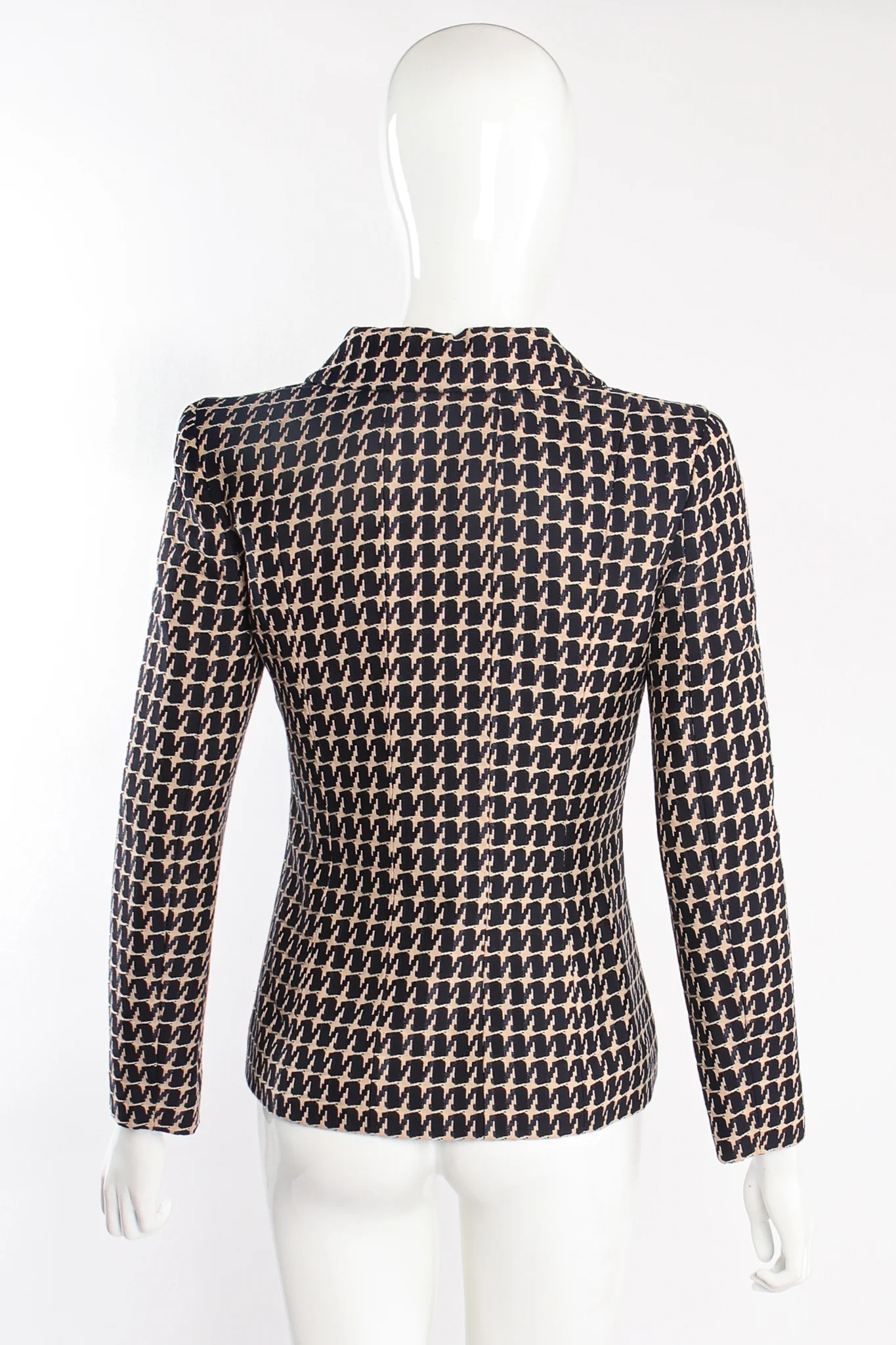2001 S/S Rope Textured Grosgrain Jacket - Image 4