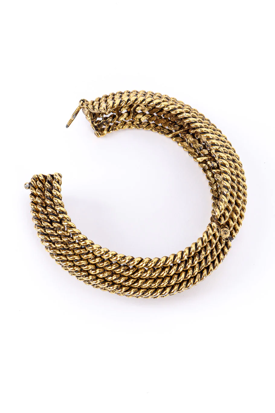 Rope Chain Cuff Bracelet - Image 4