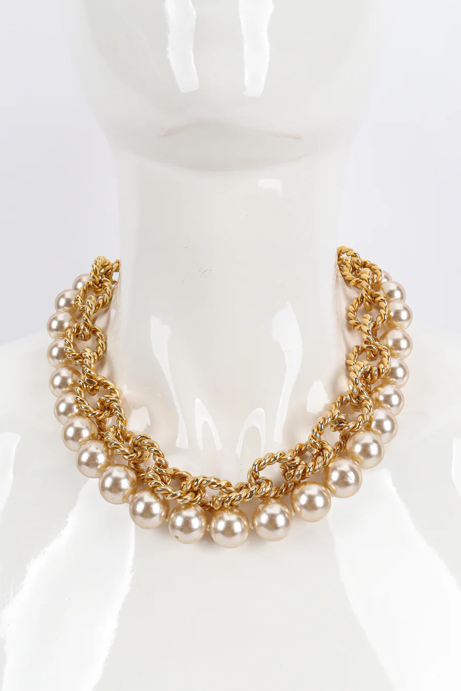 Rope Chain Pearl Necklace - Image 2