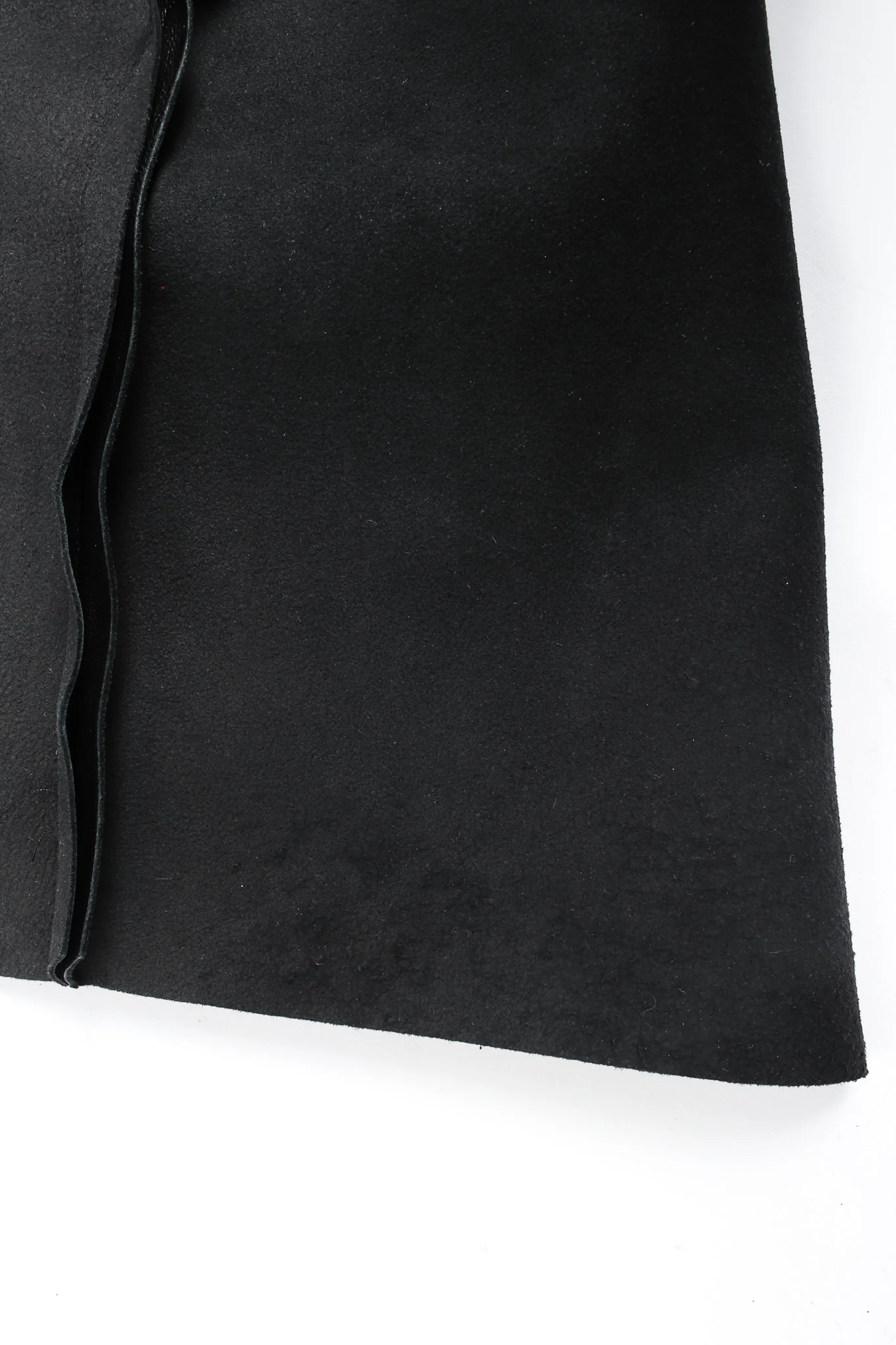 Rose Appliqué Leather Sheer Dress - Image 9