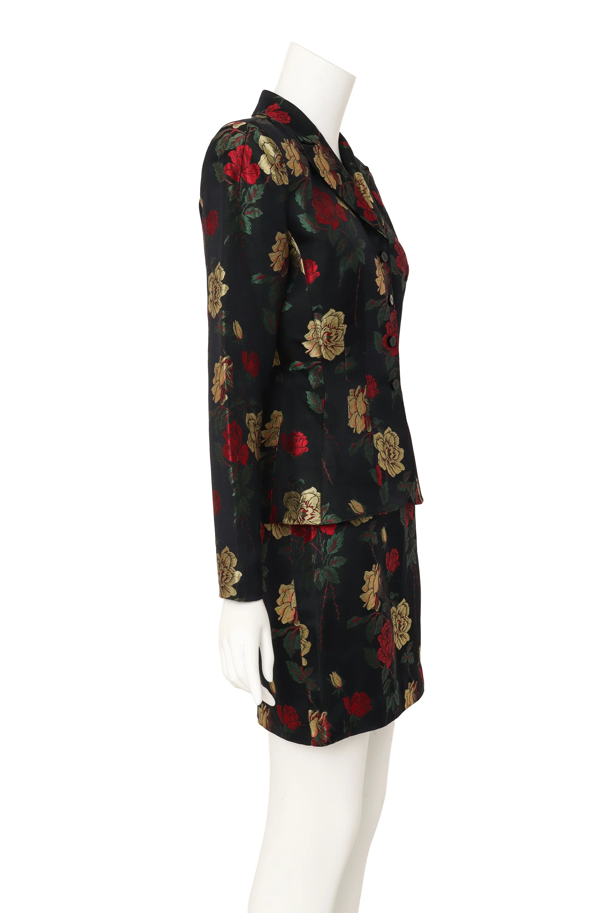 Rose Tapestry Jacket & Skirt Set - Image 3