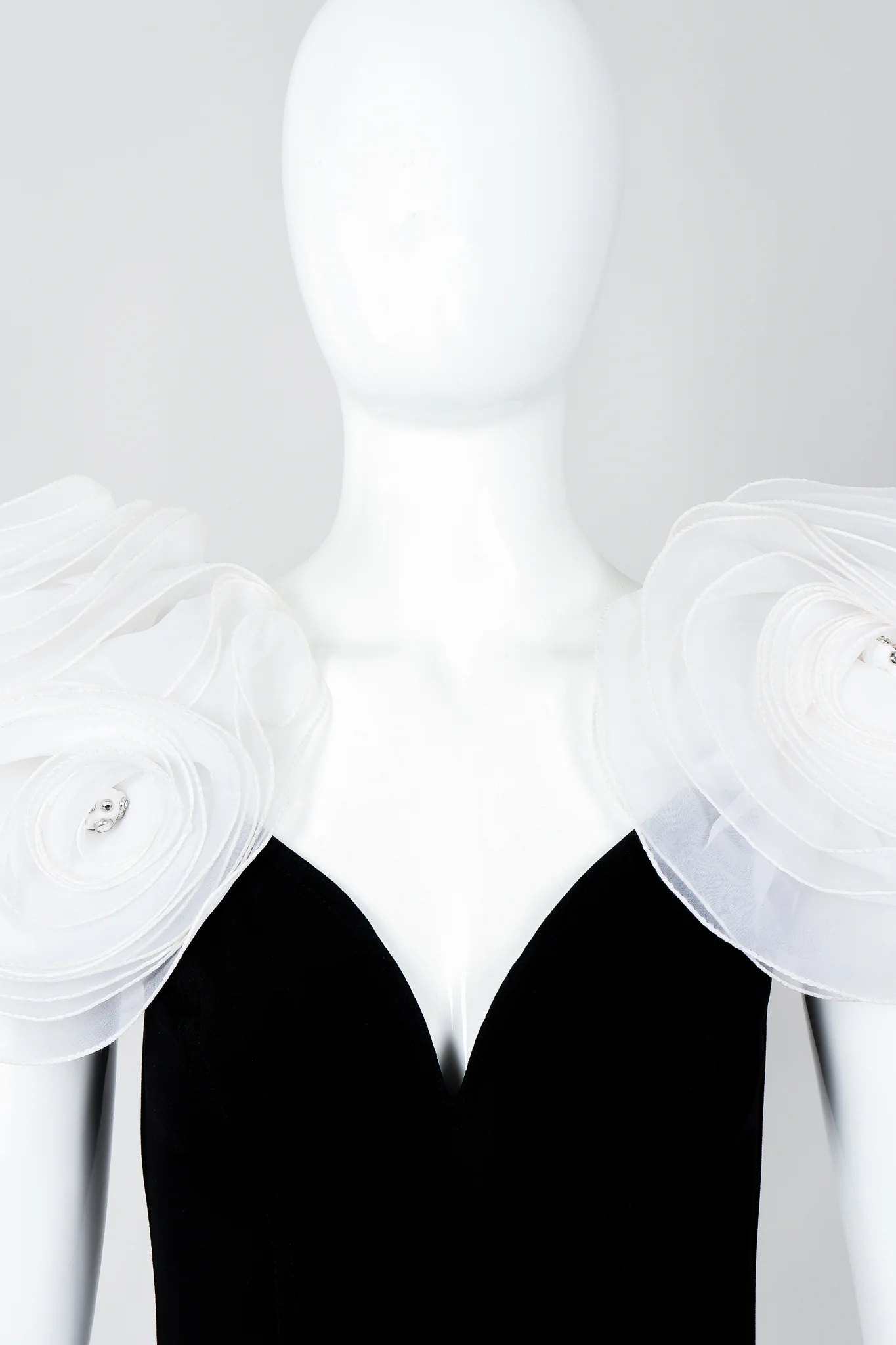 Rosette Sheath Gown - Image 3