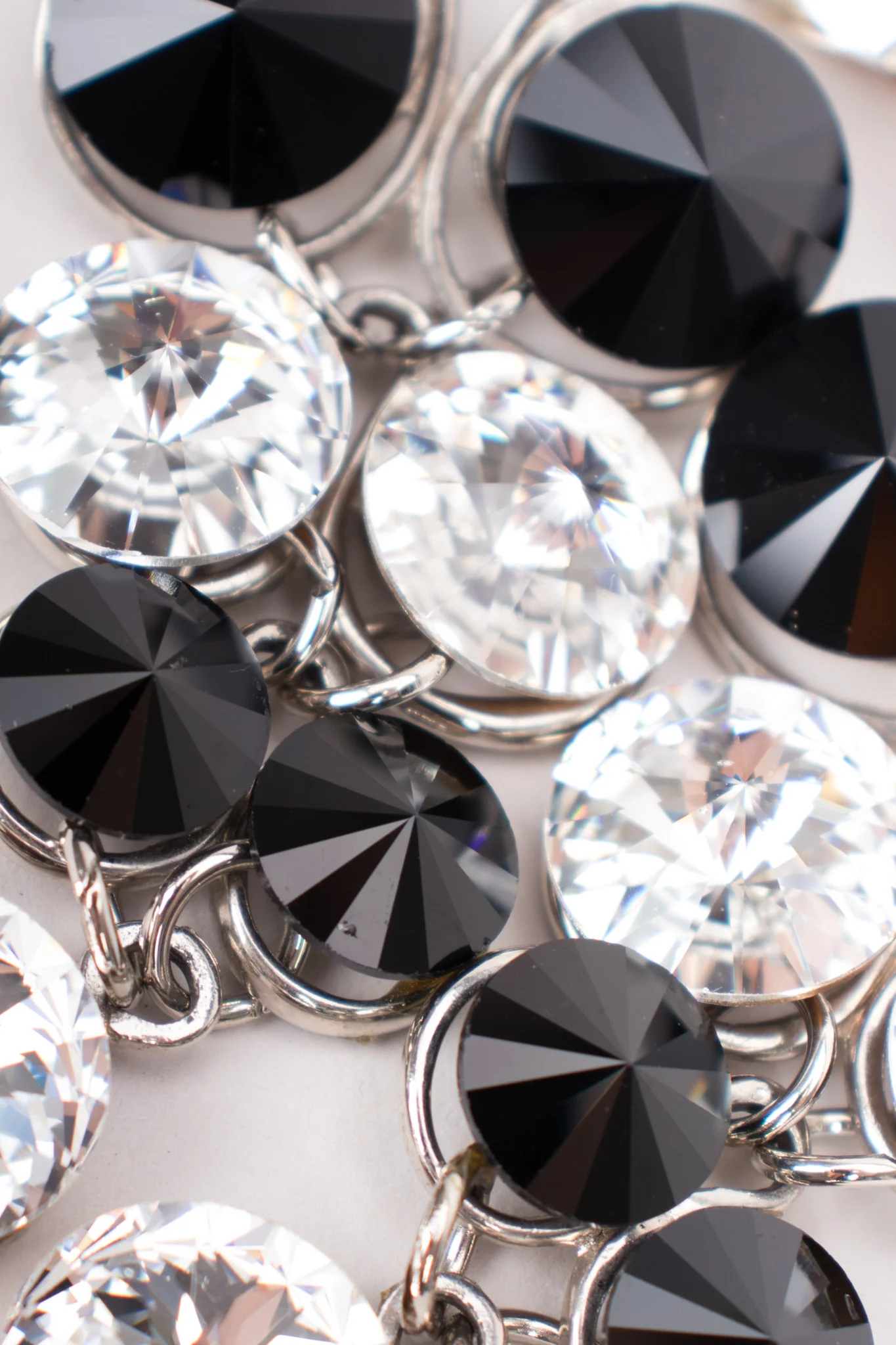 Round Crystal Doll Drop Earrings - Image 6