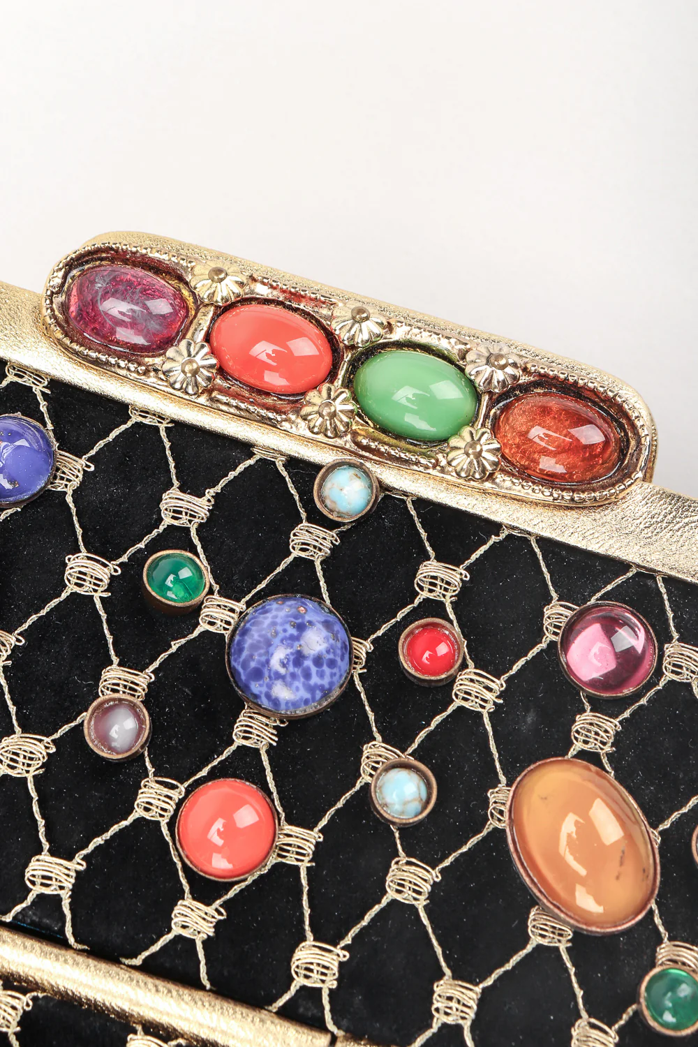 Royal Jeweled Box Bag - Image 11
