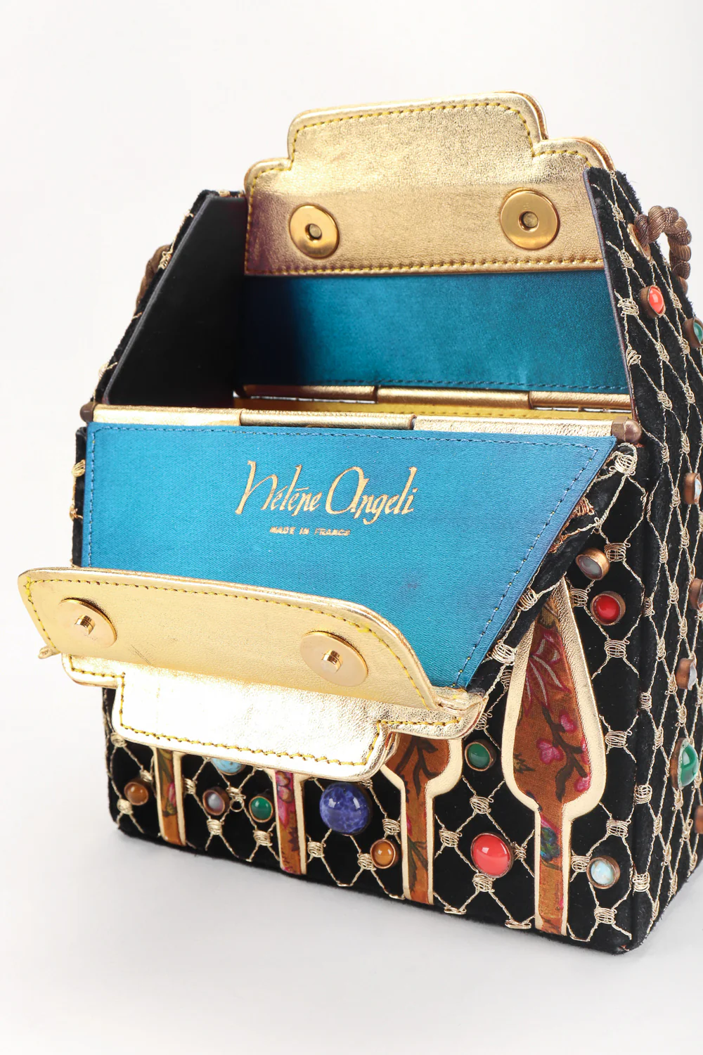 Royal Jeweled Box Bag - Image 12