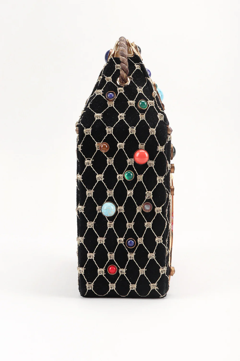 Royal Jeweled Box Bag - Image 6