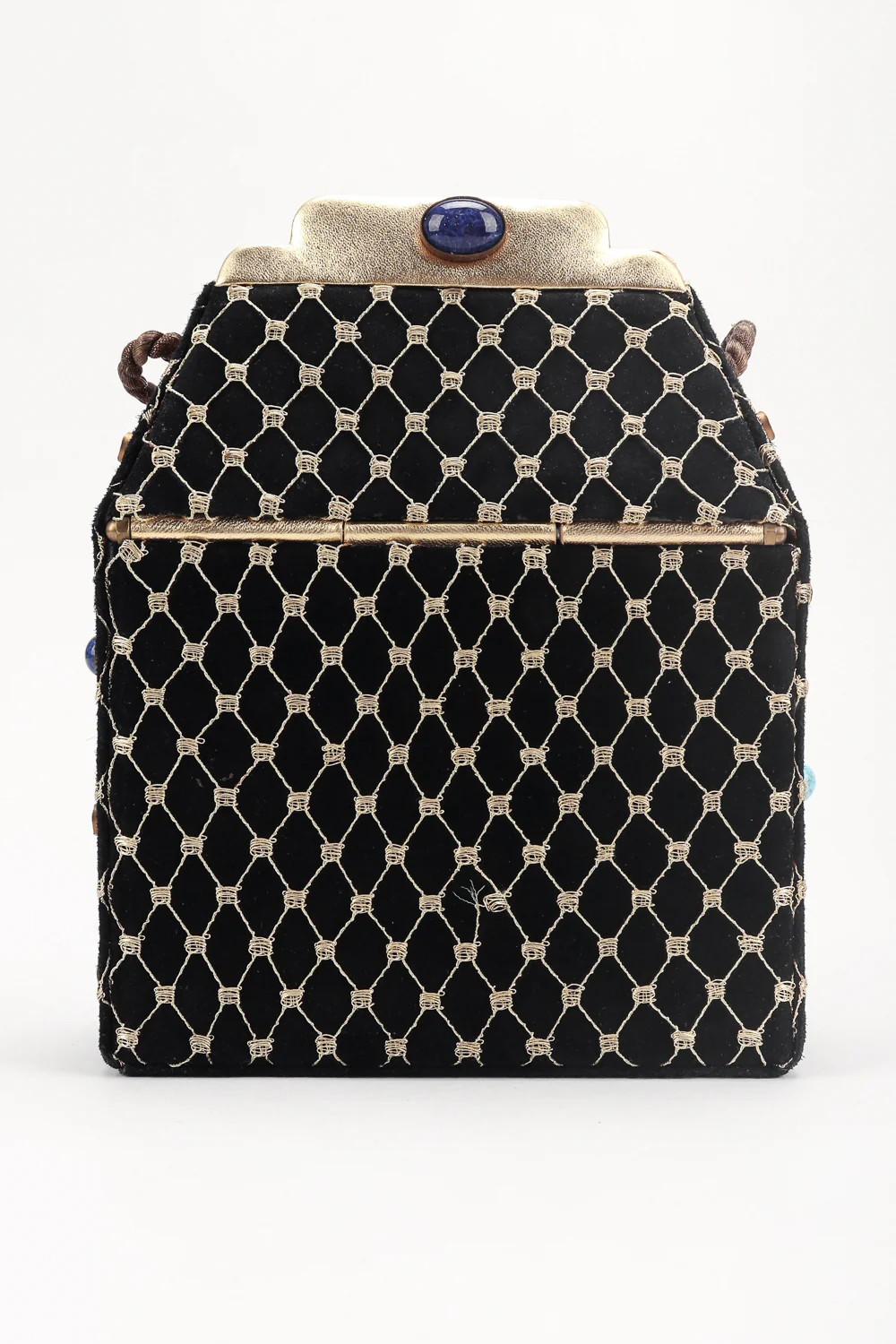 Royal Jeweled Box Bag - Image 7