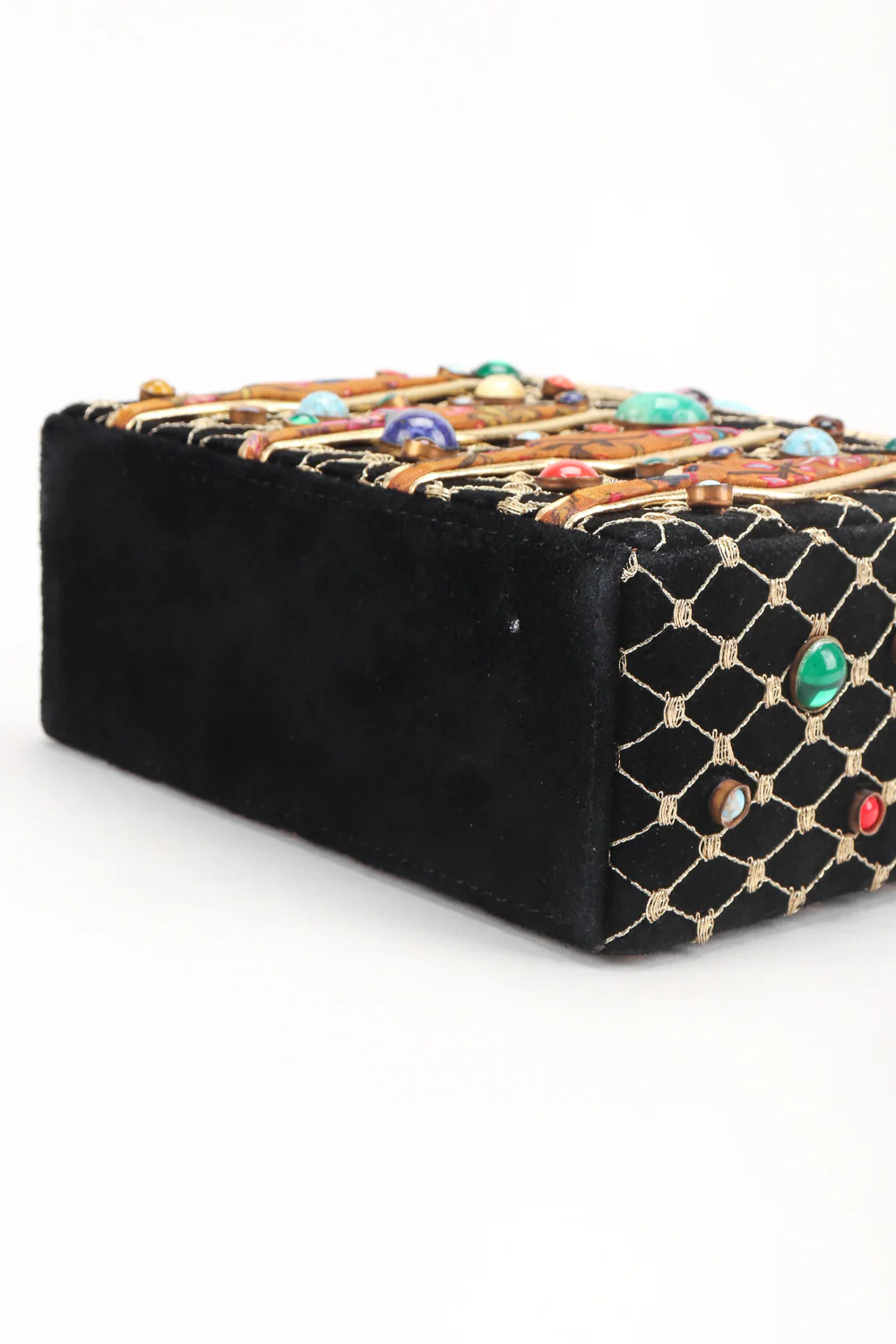 Royal Jeweled Box Bag - Image 8