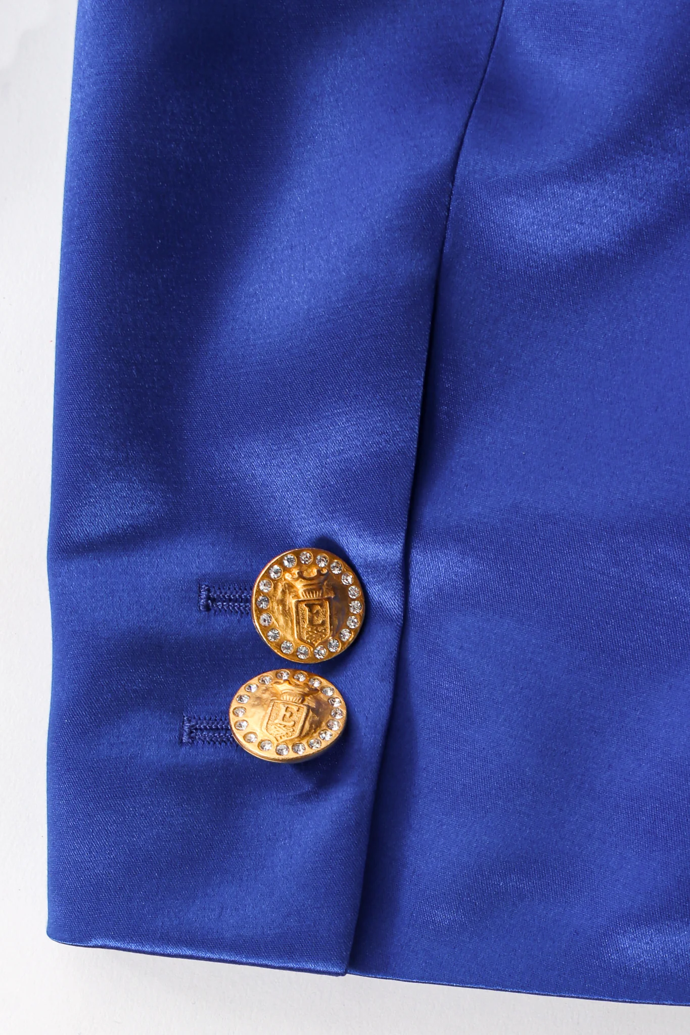 Royal Satin Boyfriend Jacket - Image 6