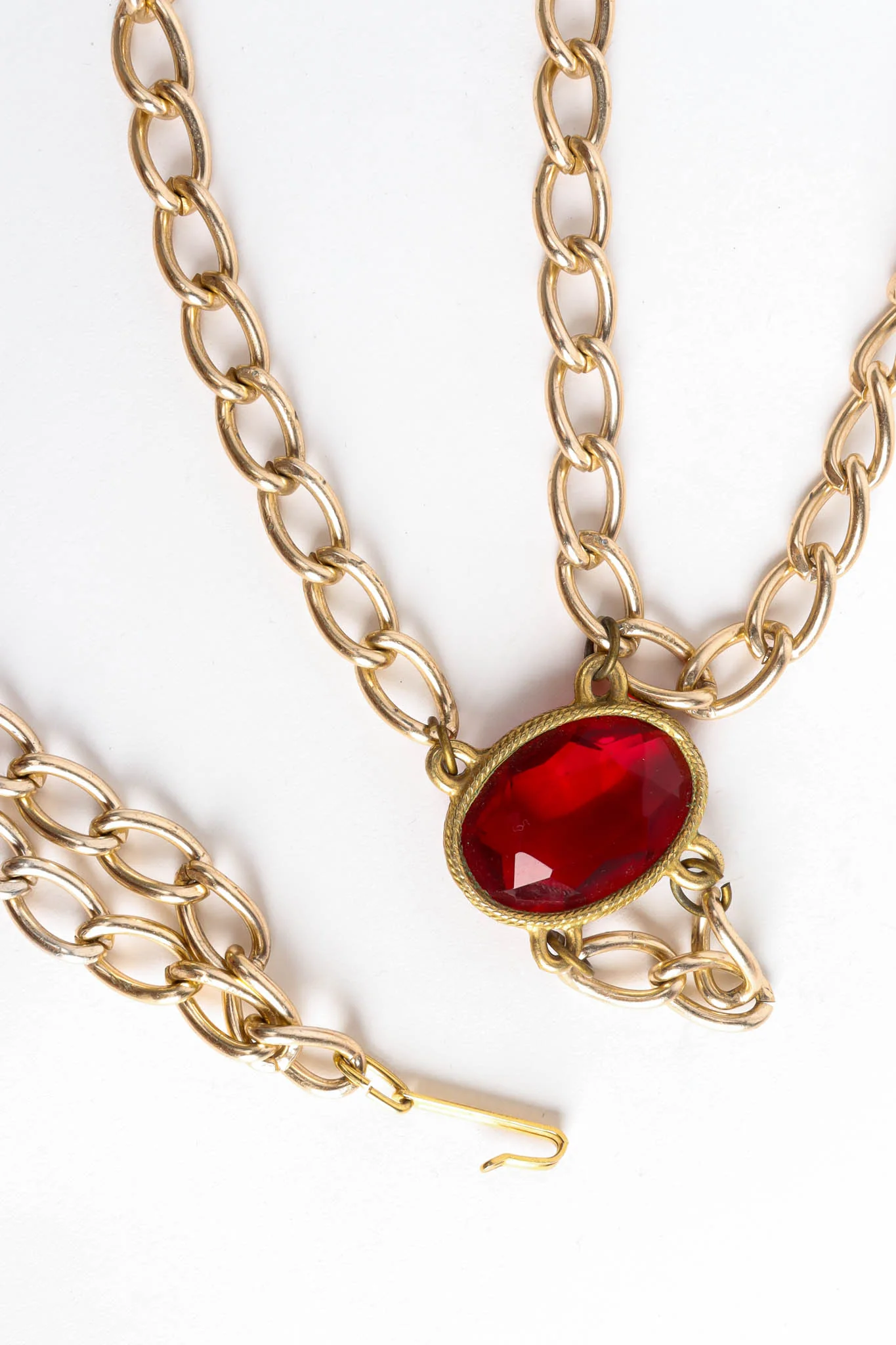 Ruby Stone Bra Chain Harness - Image 6