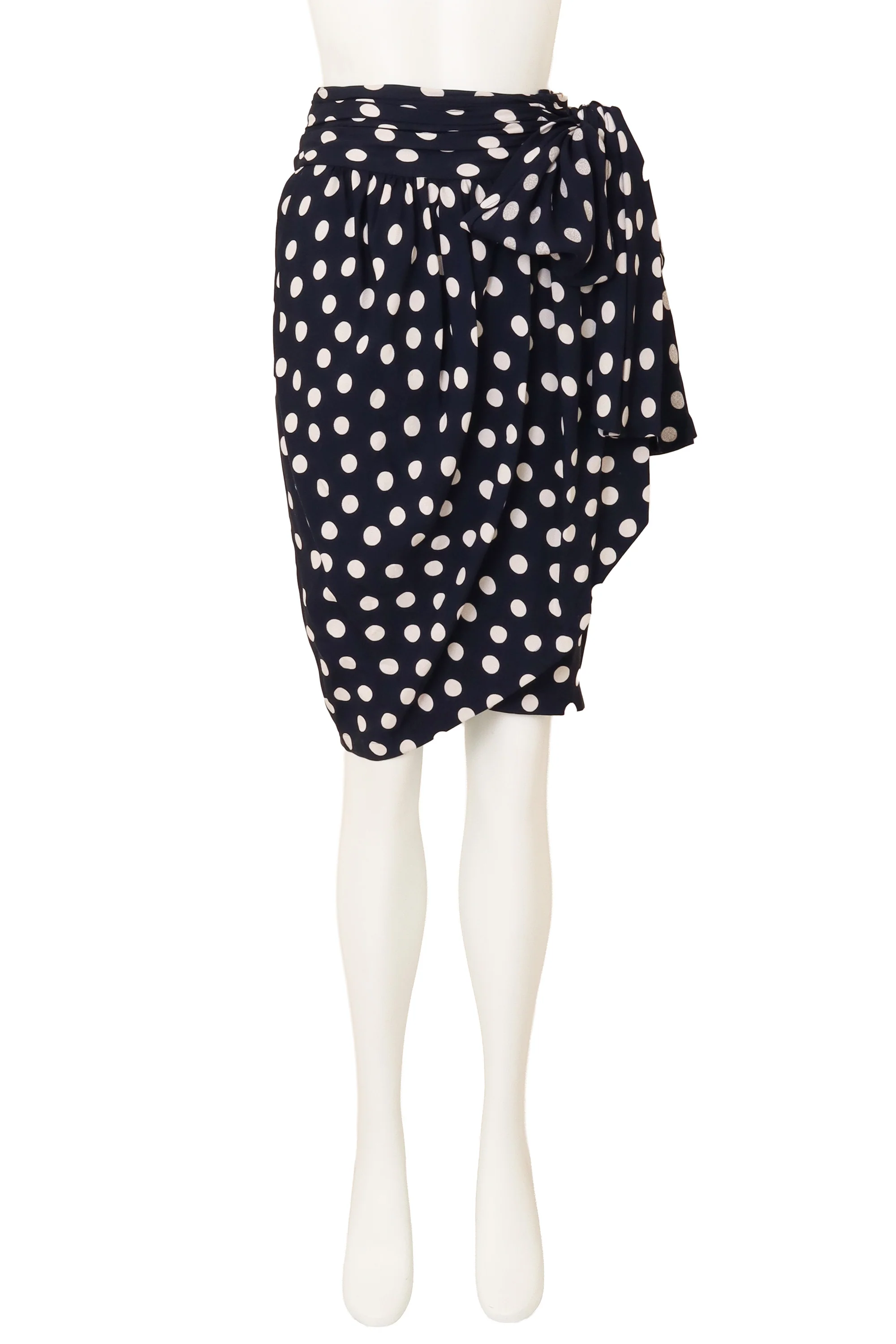 1981 S/S Ruche Dot Skirt