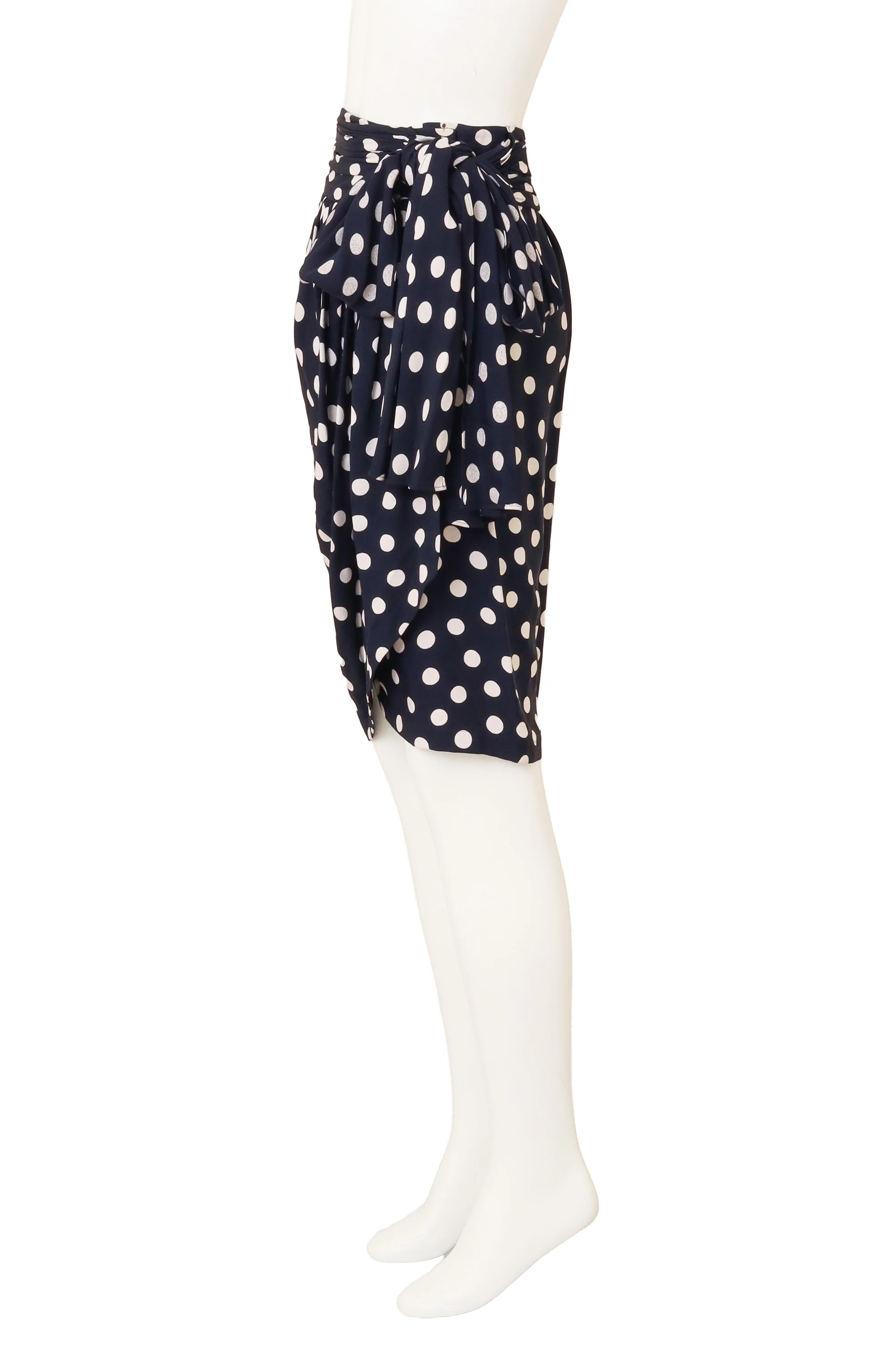 1981 S/S Ruche Dot Skirt - Image 3