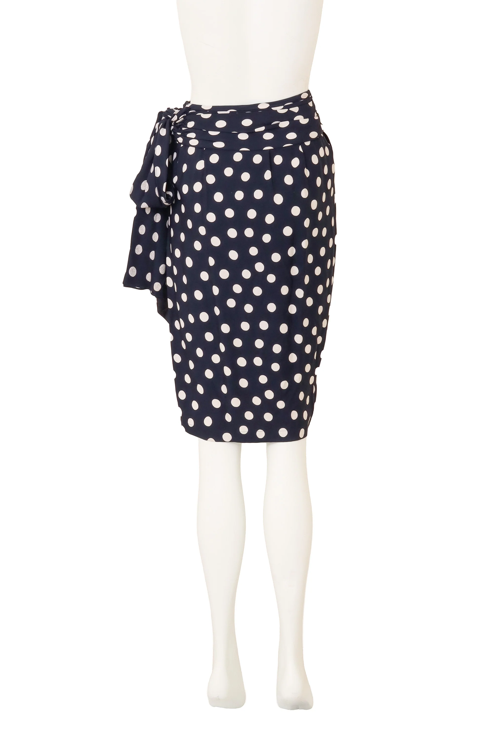 1981 S/S Ruche Dot Skirt - Image 4