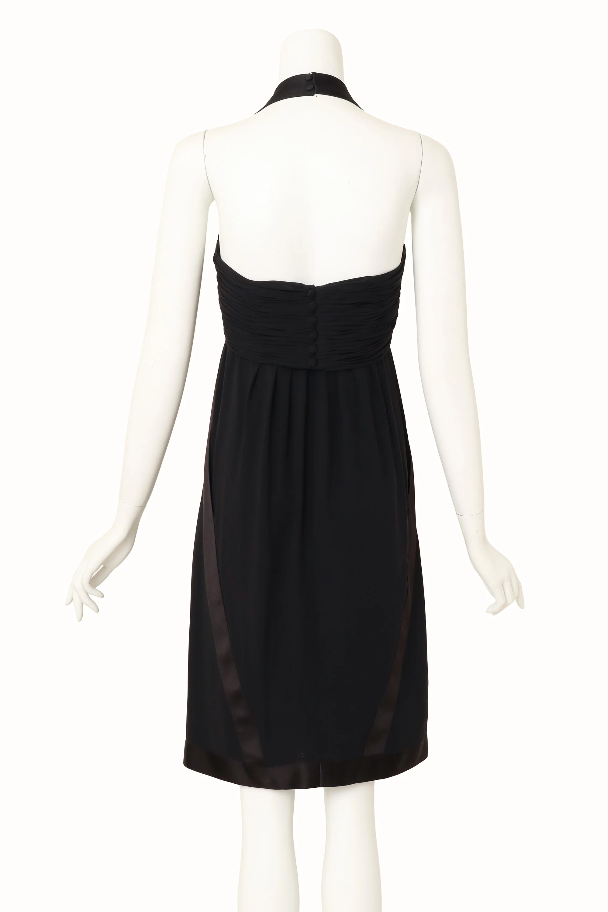Ruched Halter Dress - Image 4