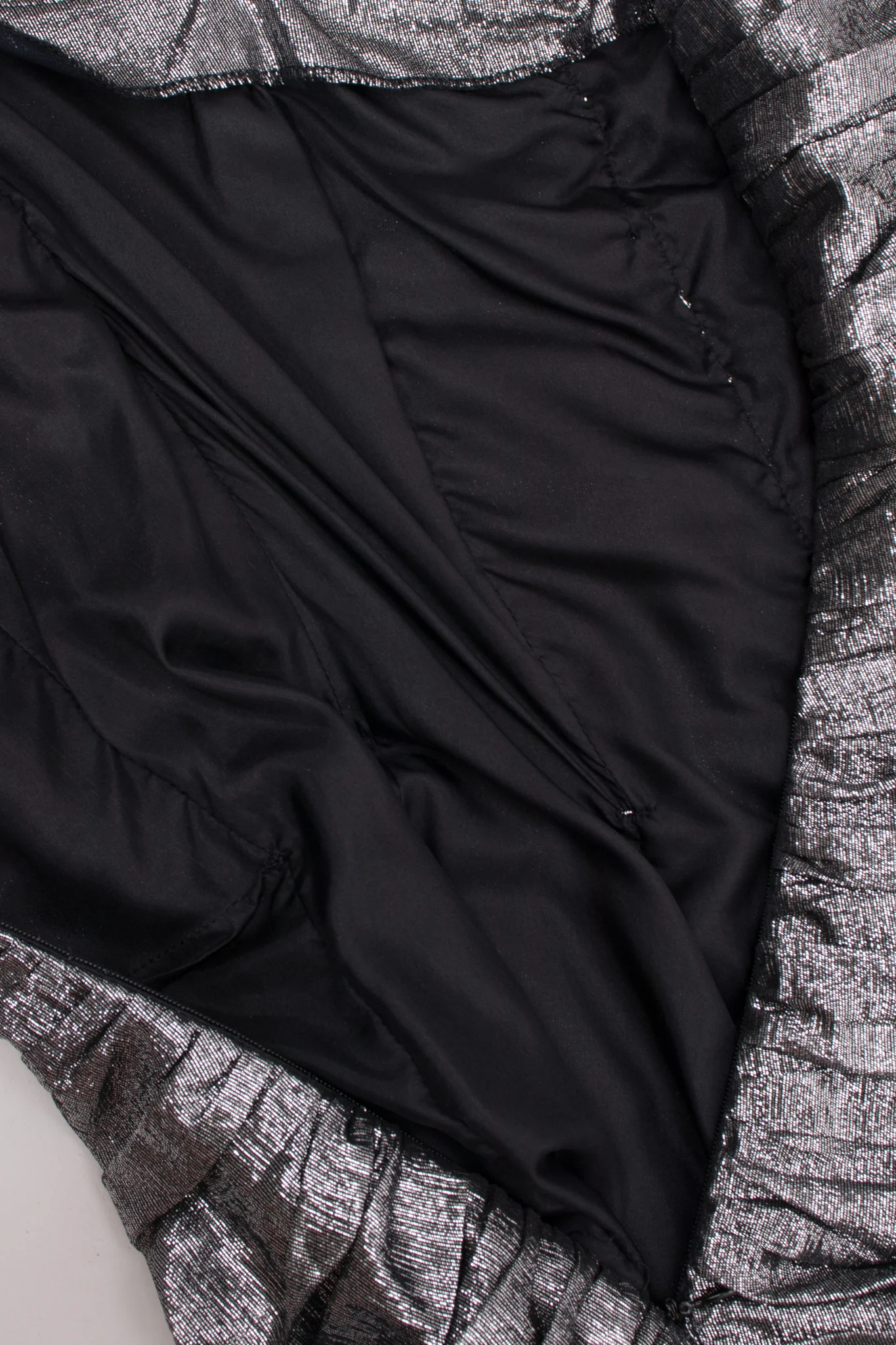 Ruched Lamé Disco Dress - Image 13