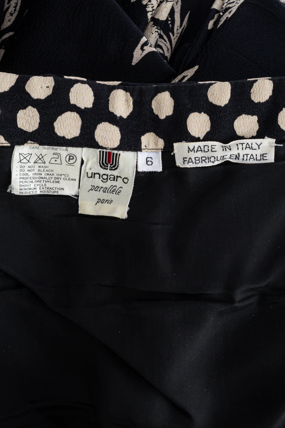 Ruched Spot Flounce Dress - Image 11