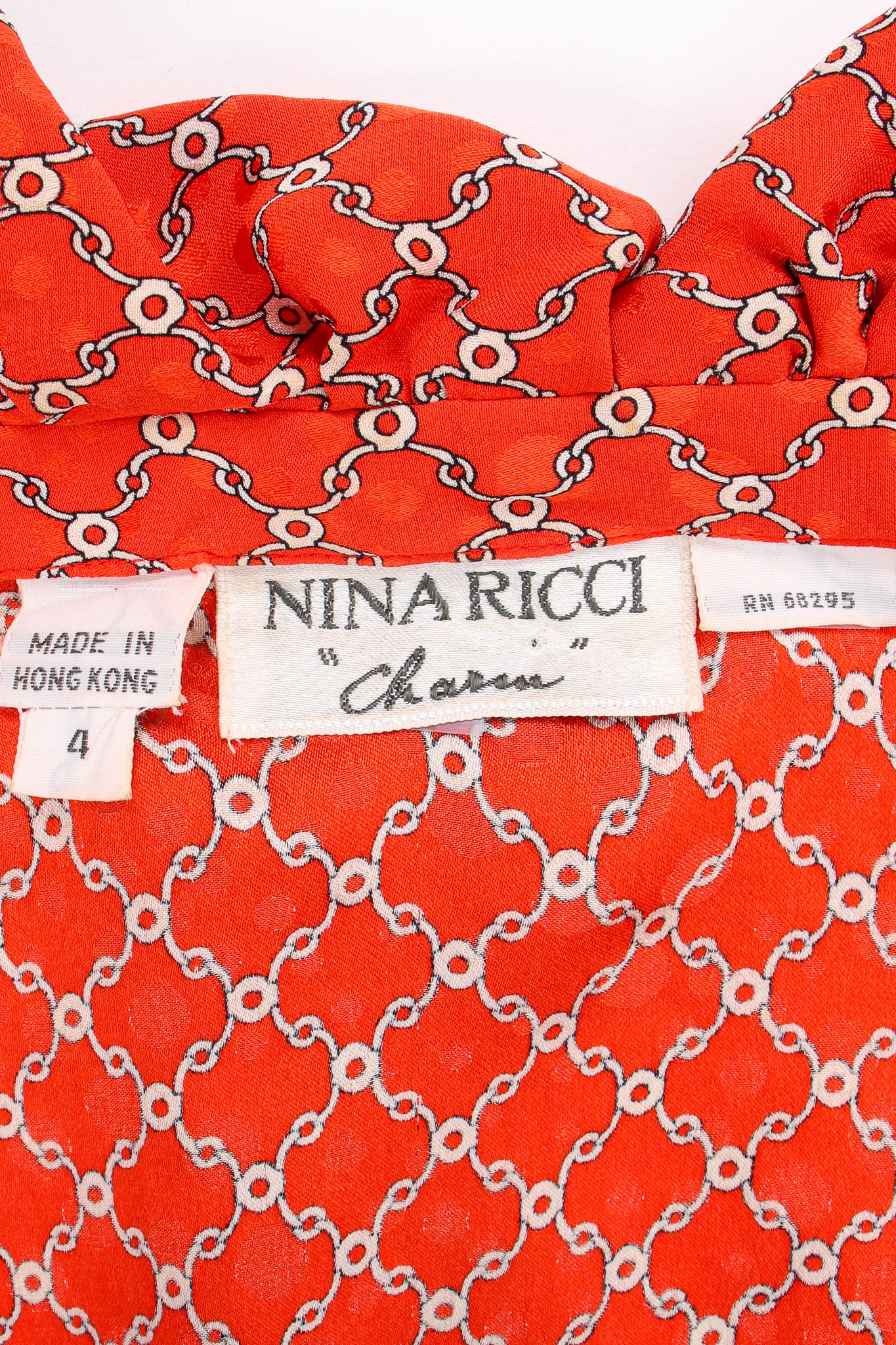 Ruffle Collar Silk Blouse - Image 12