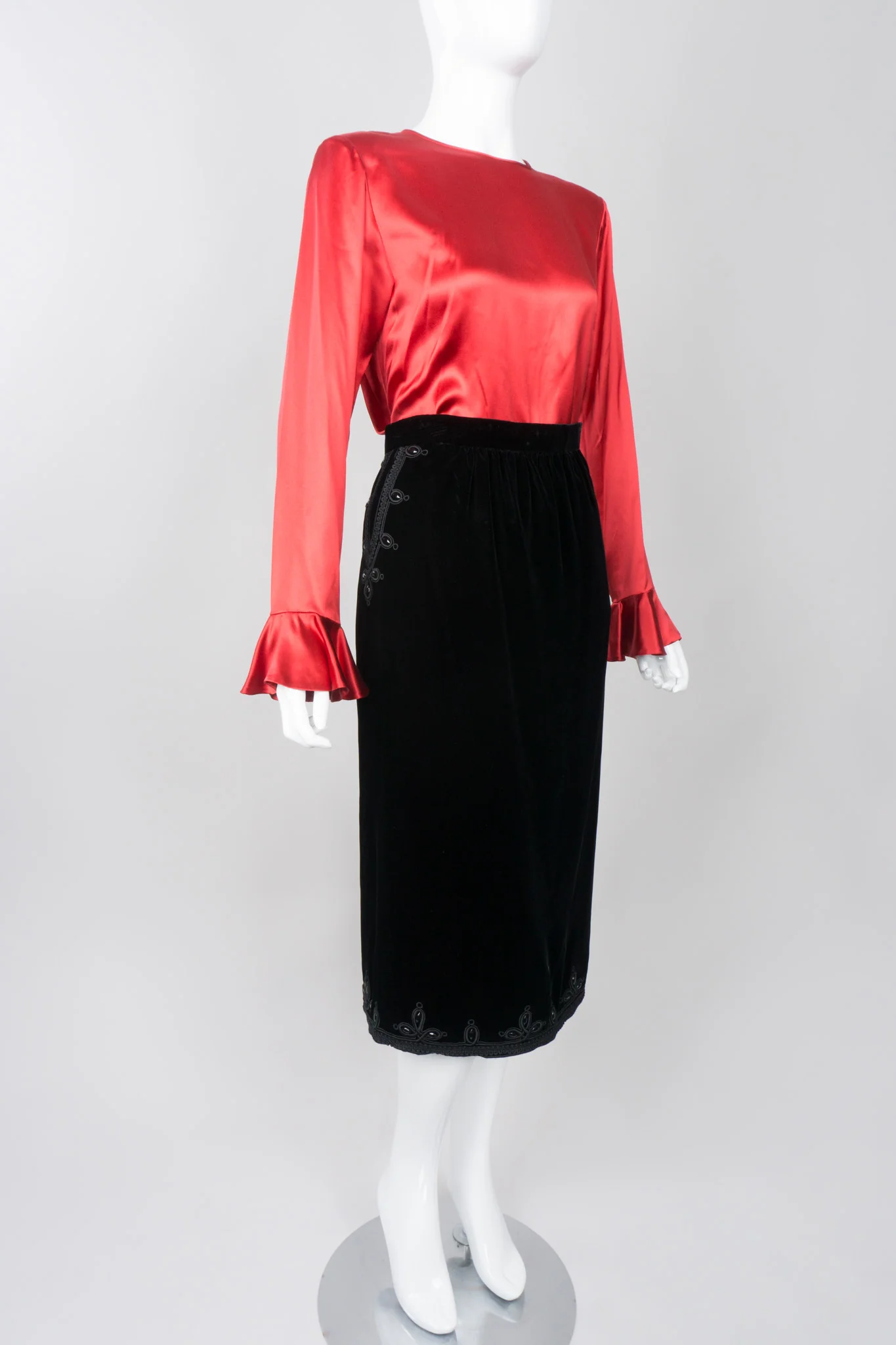 Ruffle Cuff Blouse - Image 2