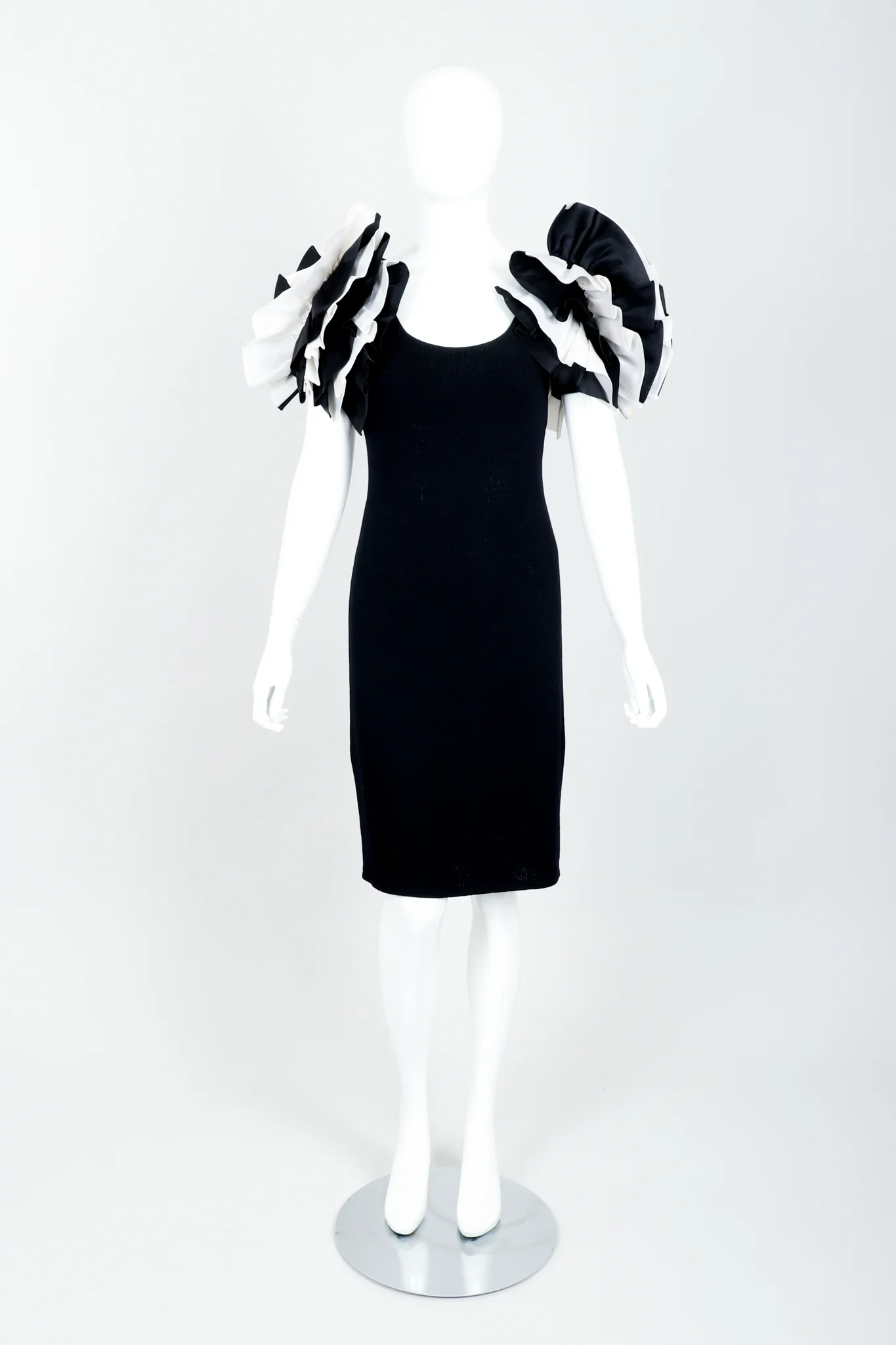 Ruffle Sleeve Cocktail Dress - Image 5