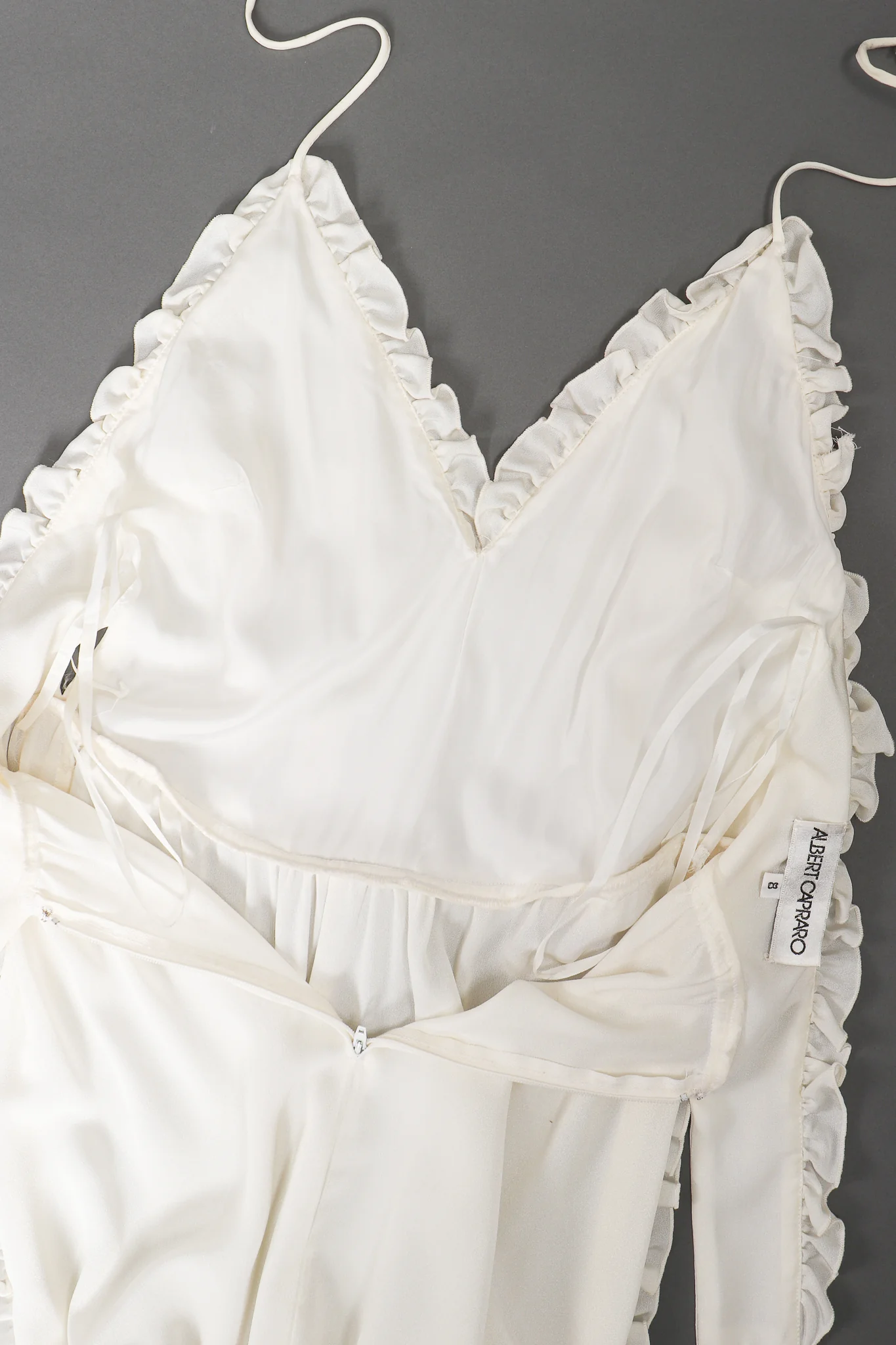 Ruffle Wrap Halter Dress - Image 16