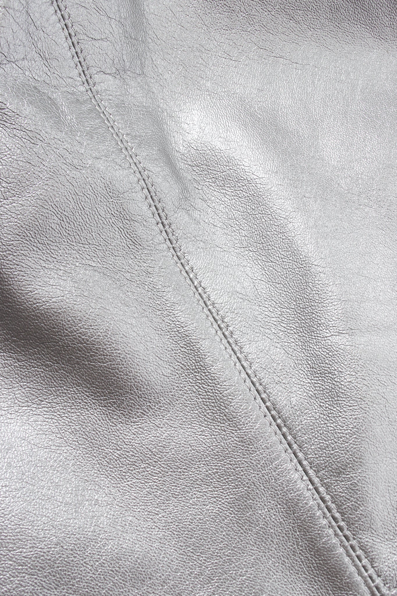 1999 S/S Metallic Leather Tank - Image 6