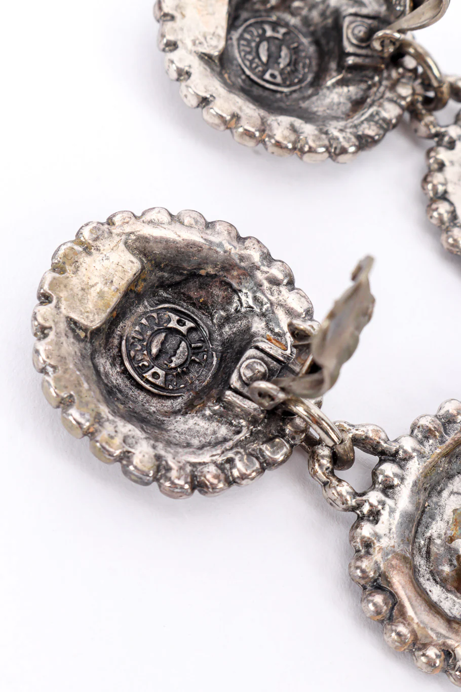 S Scroll Drop Earrings - Image 6