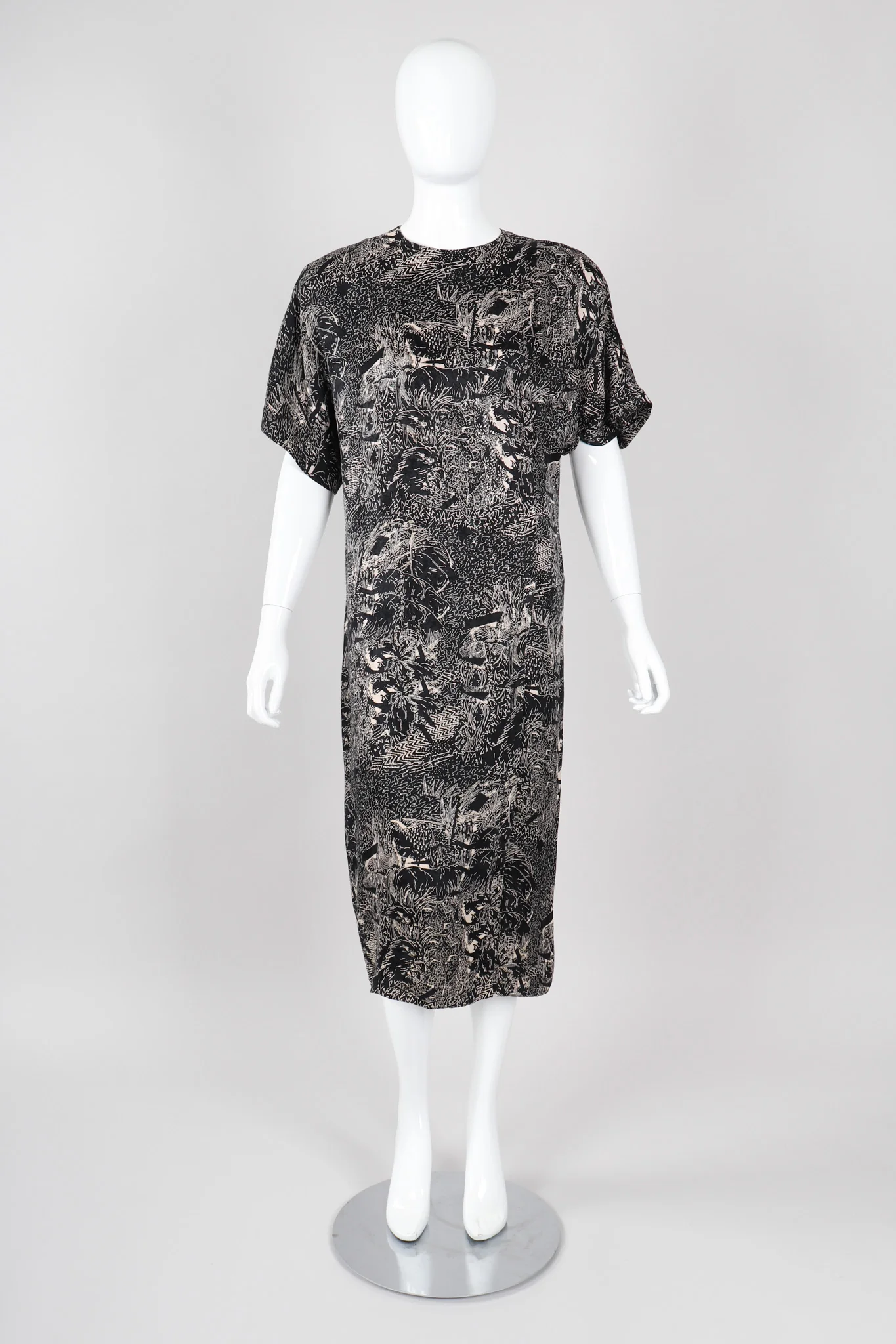Safari Scribble Dress - Image 3