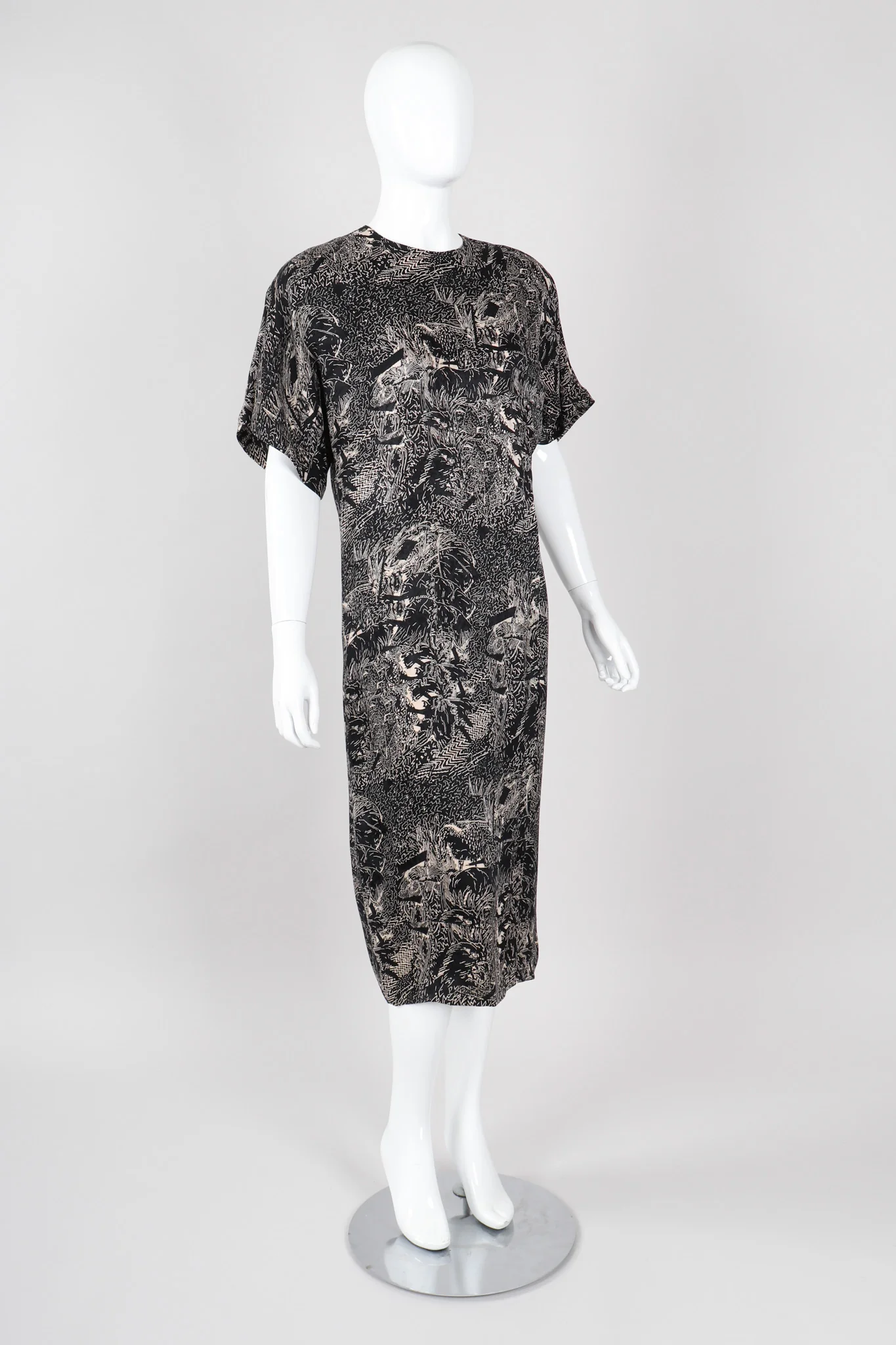 Safari Scribble Dress - Image 7