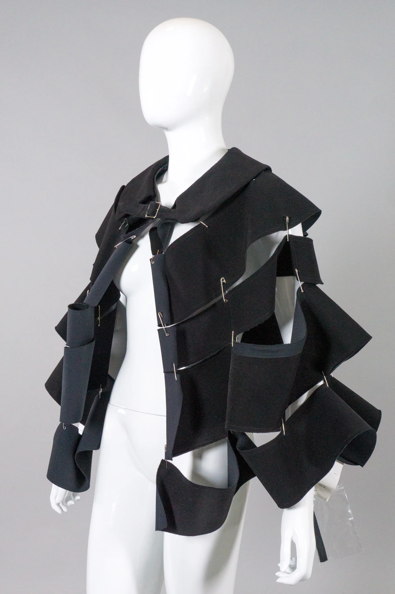 Safety Pin Panel Cape - Image 2