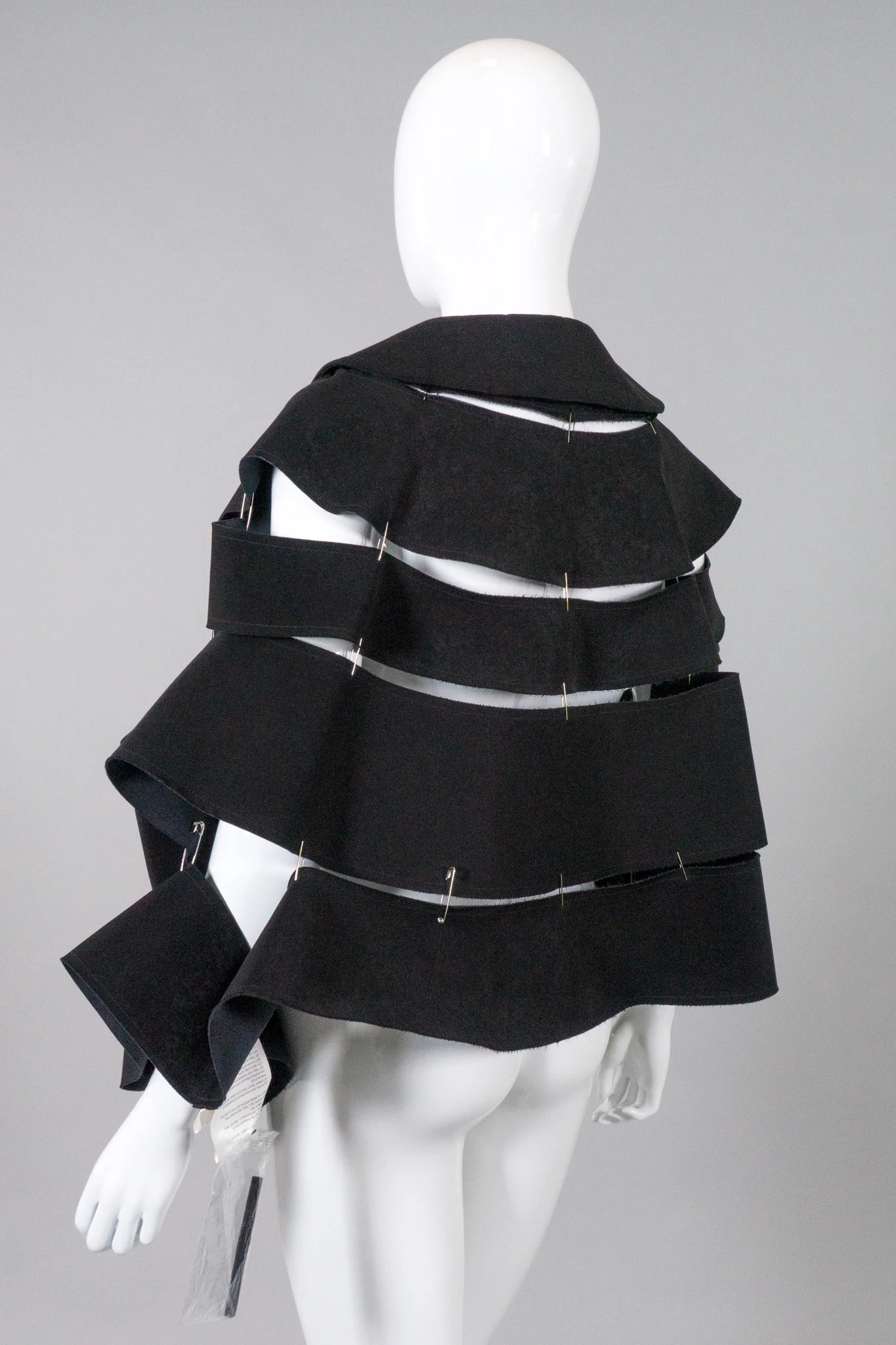 Safety Pin Panel Cape - Image 4