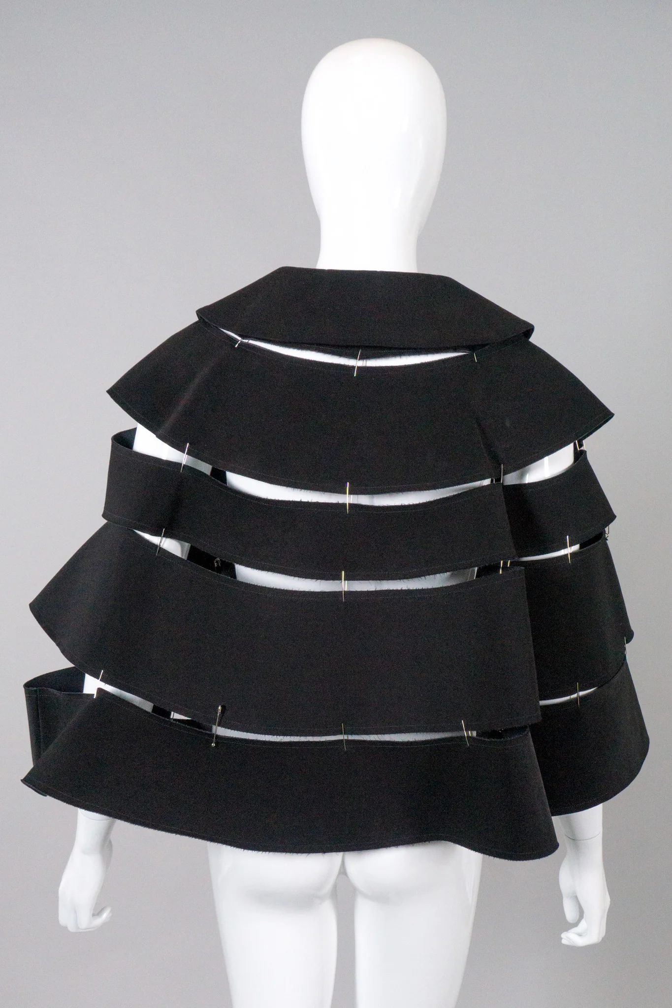 Safety Pin Panel Cape - Image 5