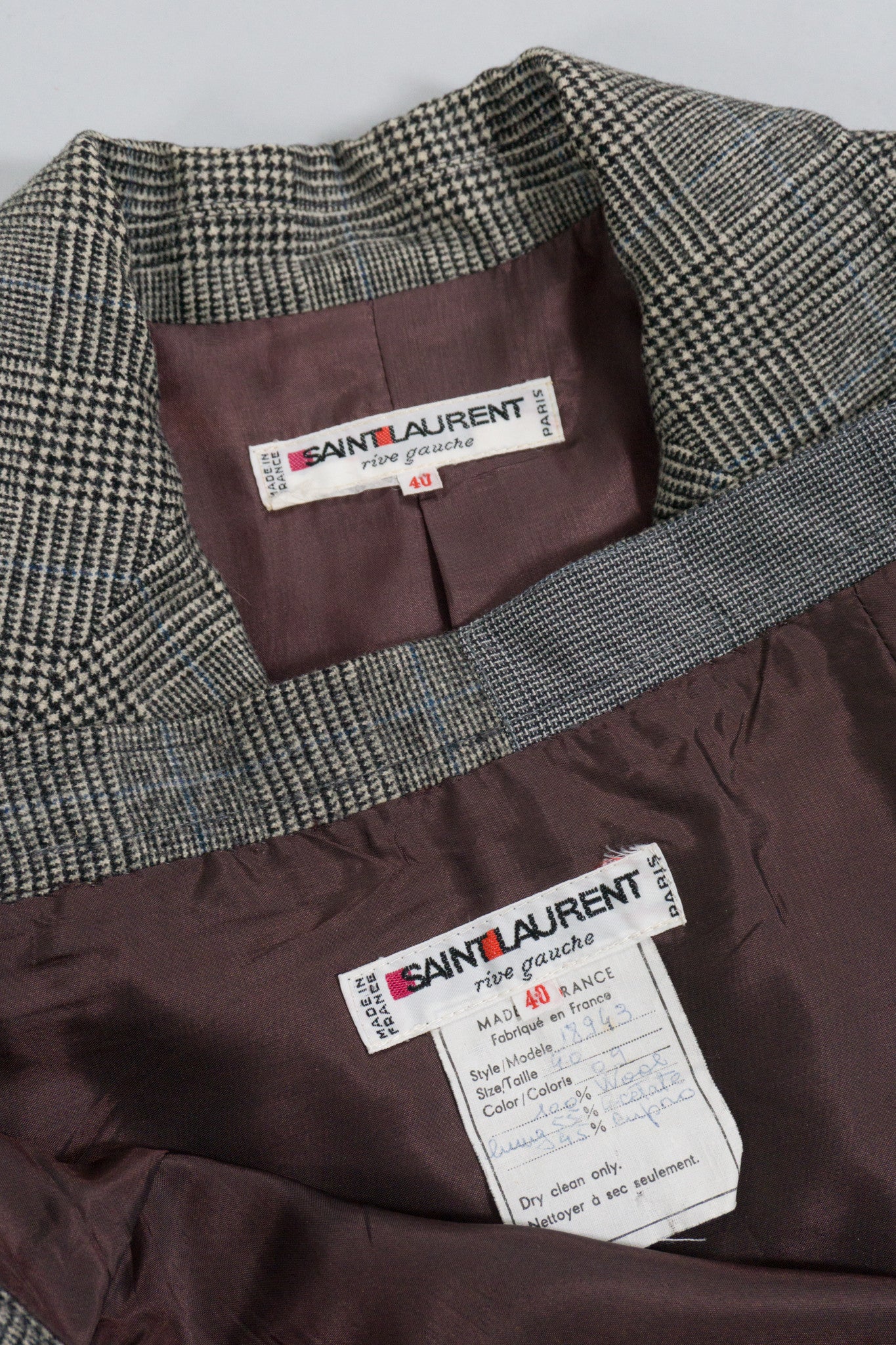 Glen Plaid Jacket & Skirt Set - Image 16