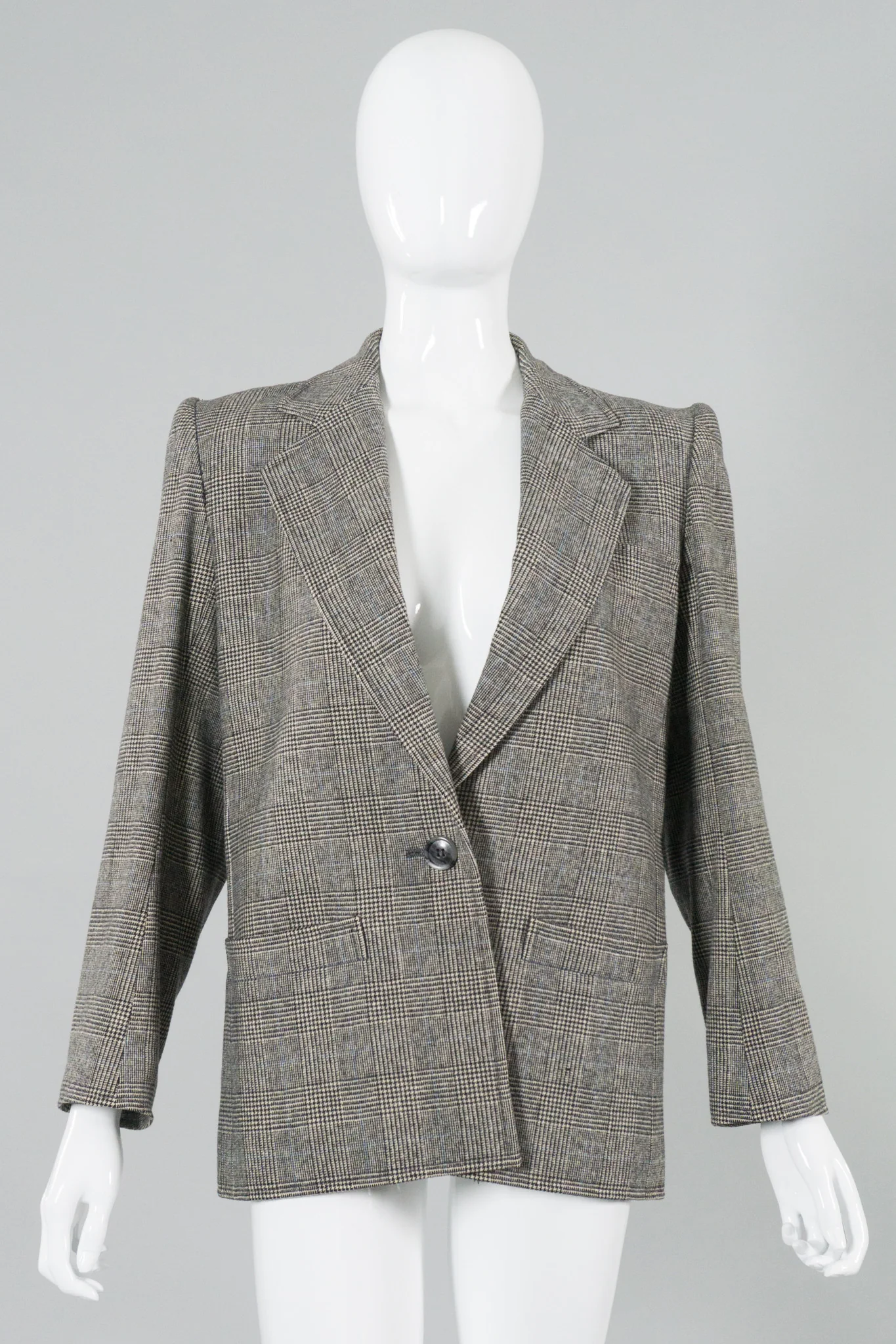 Glen Plaid Jacket & Skirt Set - Image 7