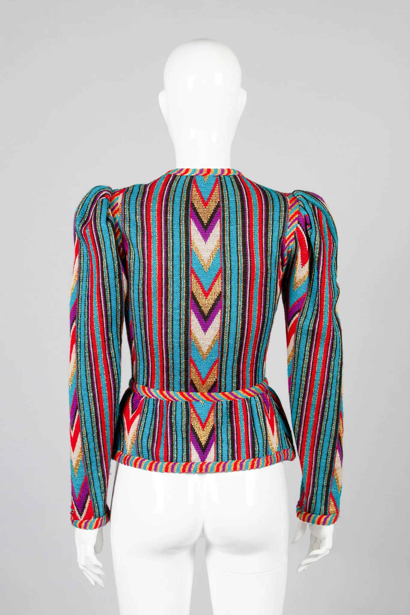 Metallic Knit Jacket - Image 4