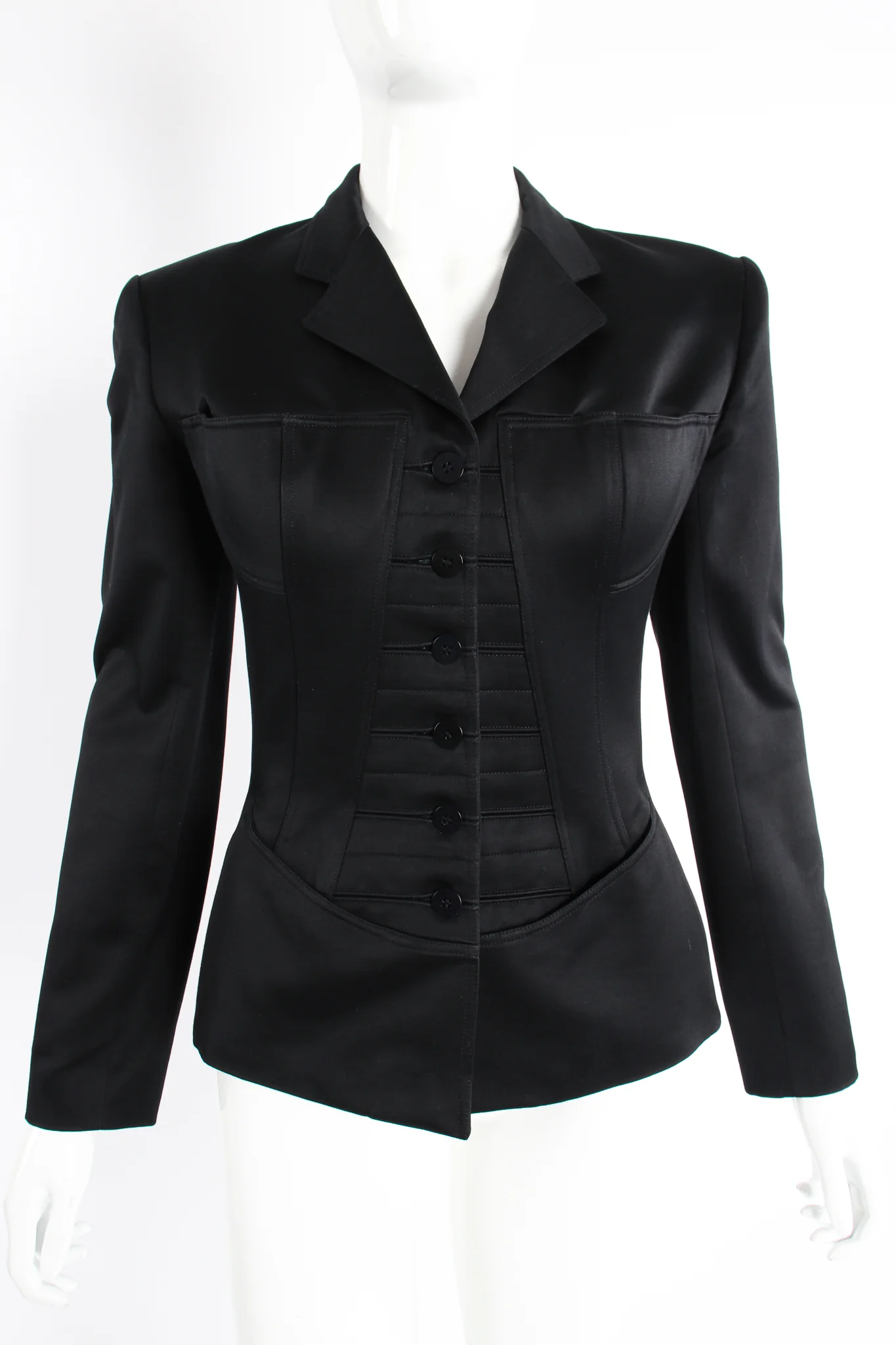 Sateen Bustier Jacket - Image 2