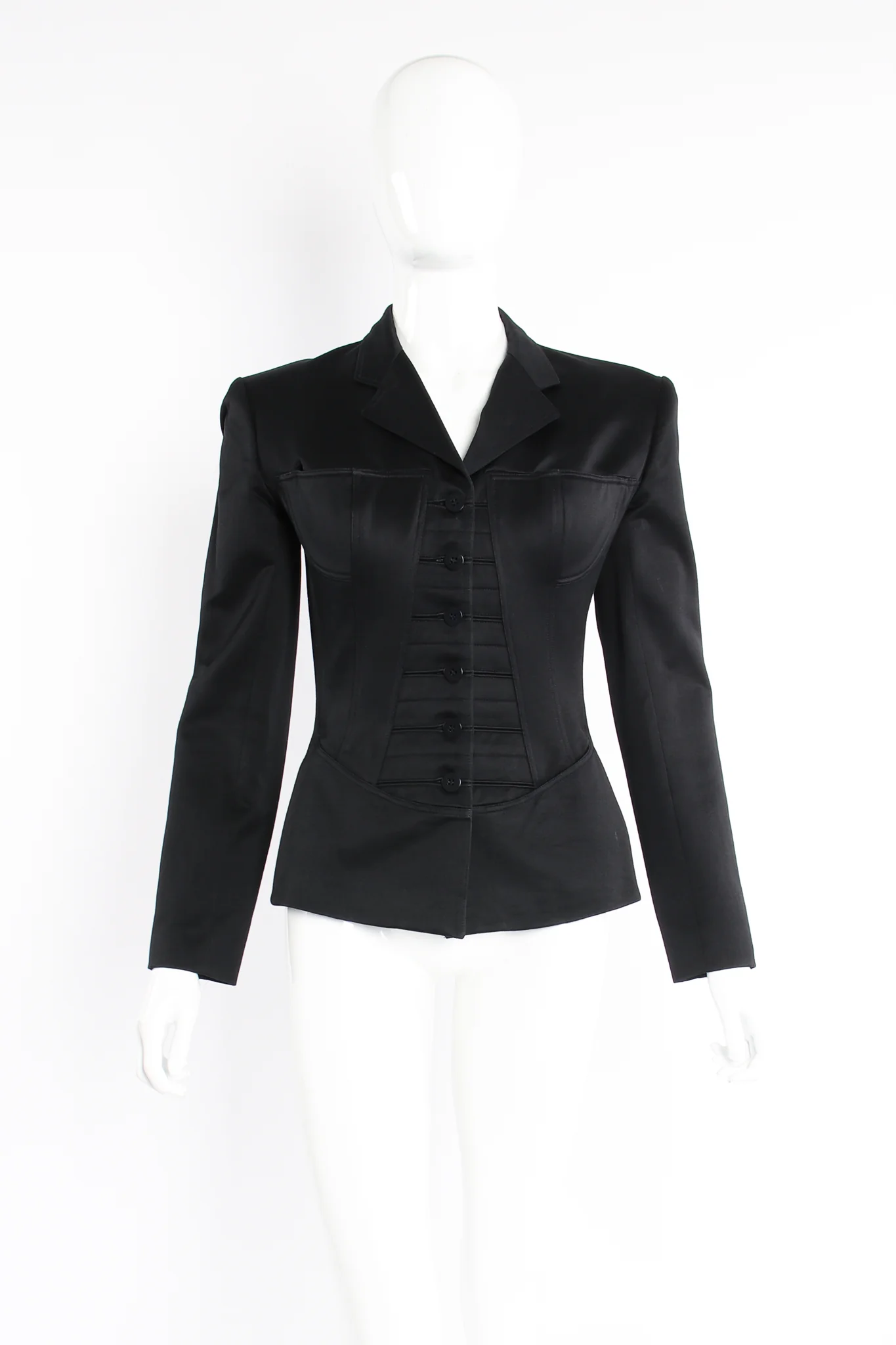 Sateen Bustier Jacket - Image 5
