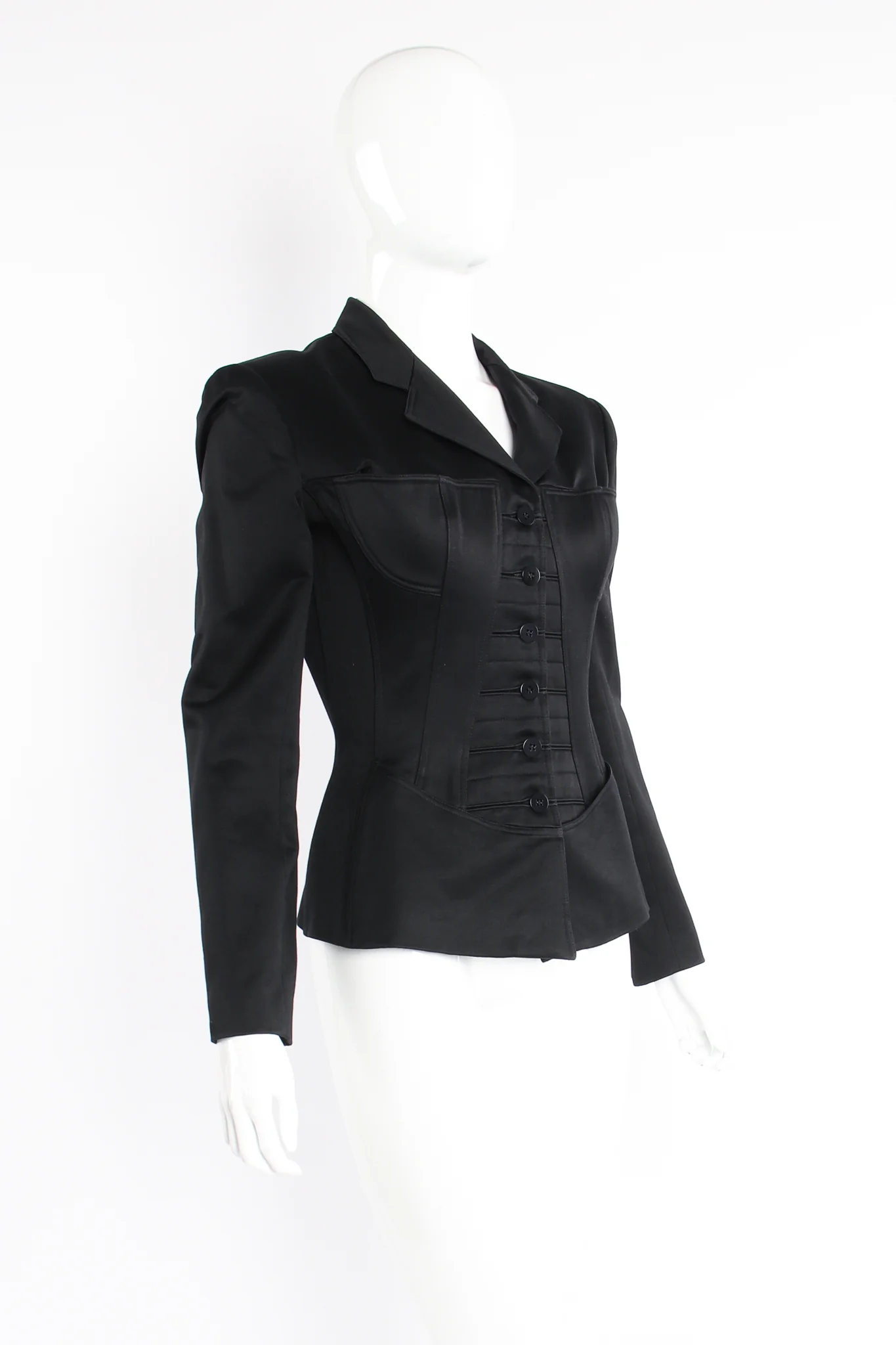 Sateen Bustier Jacket - Image 6