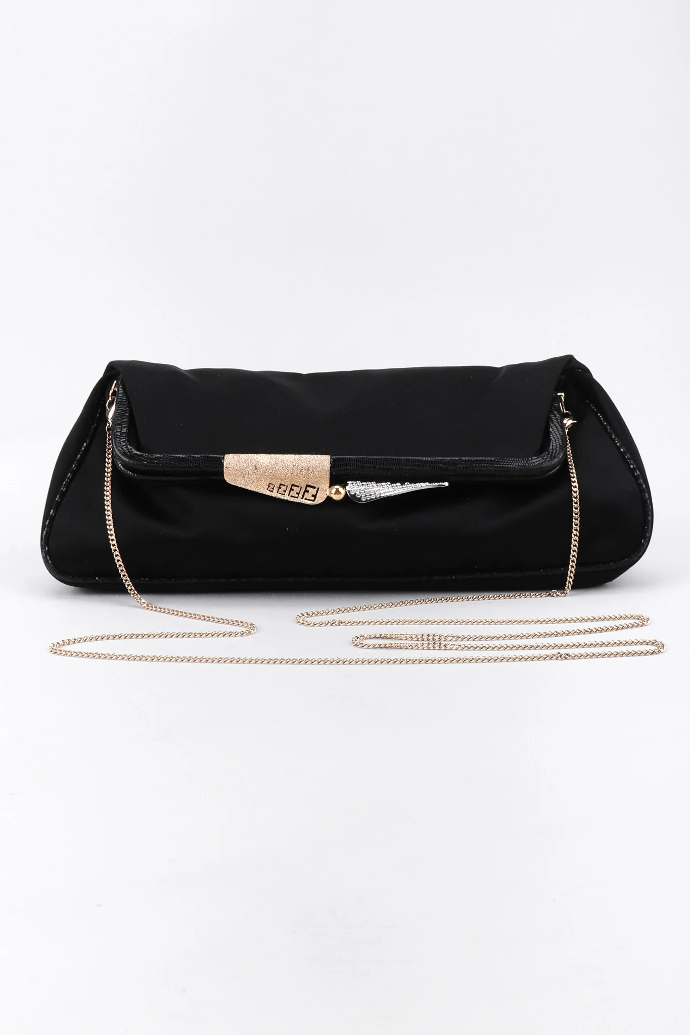 Satin Baguette Clutch - Image 8