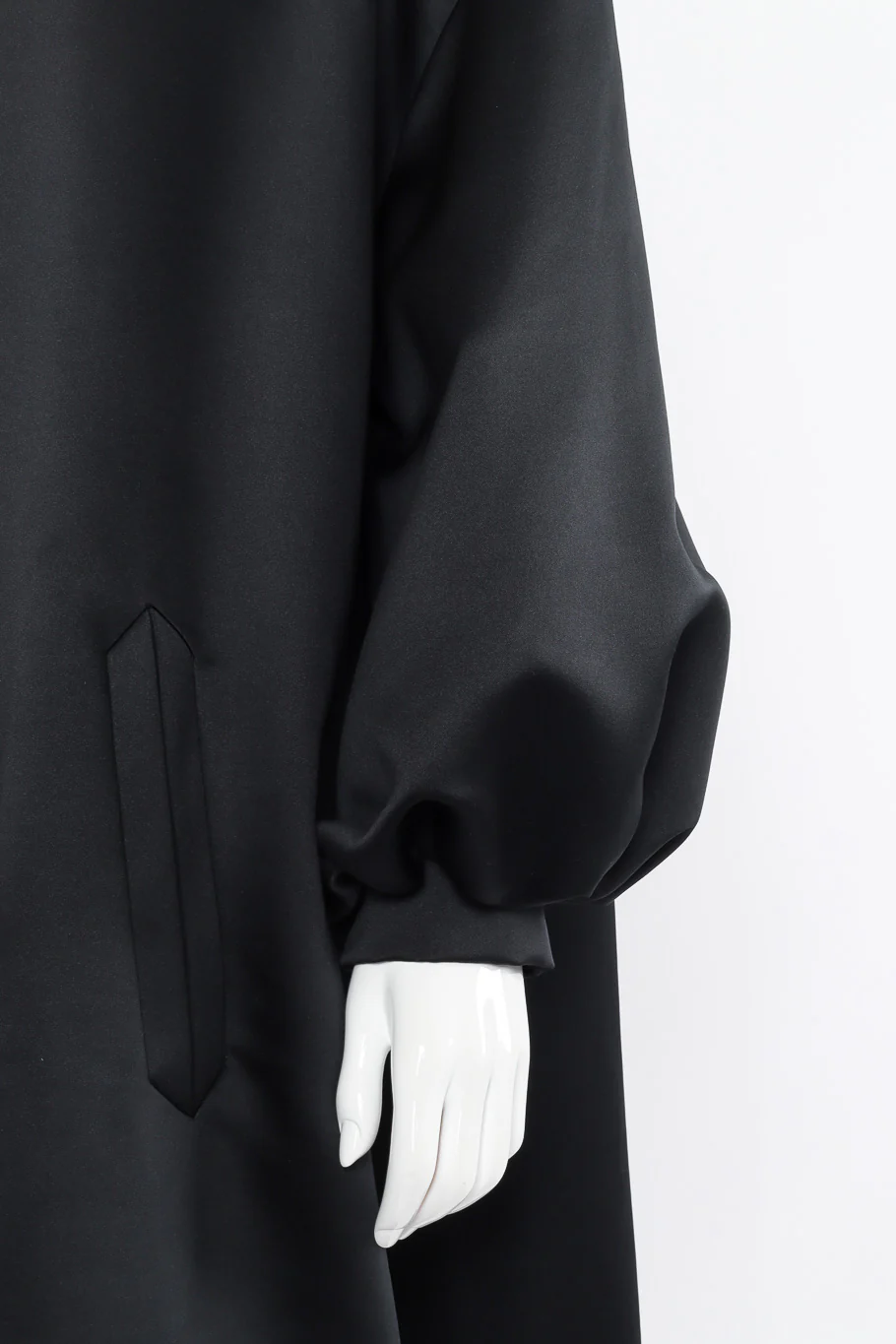 Satin Balloon Sleeve Jacket - Image 5
