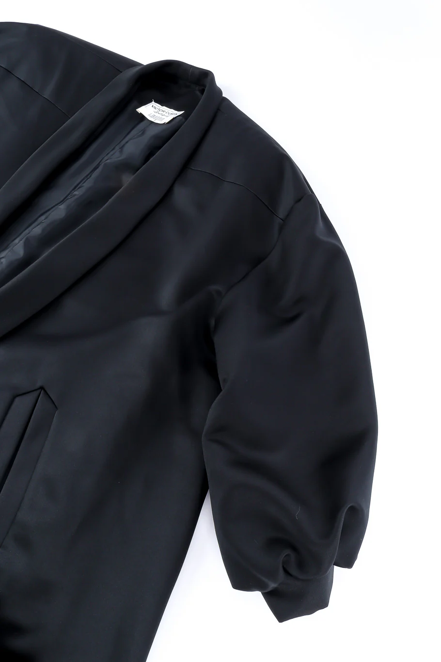 Satin Balloon Sleeve Jacket - Image 6