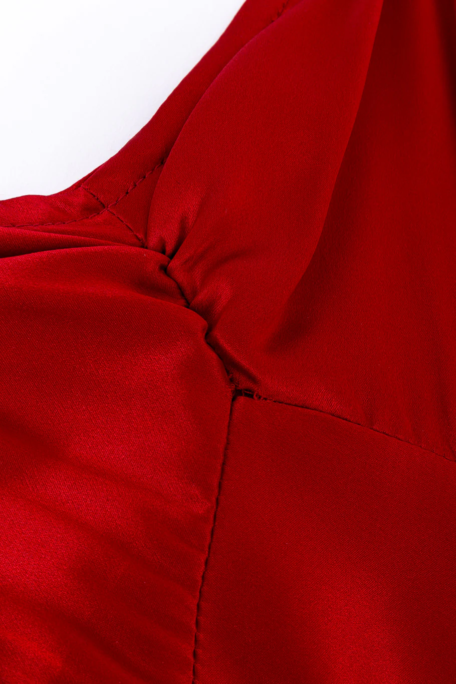 Satin Bias Slip Dress - Image 7