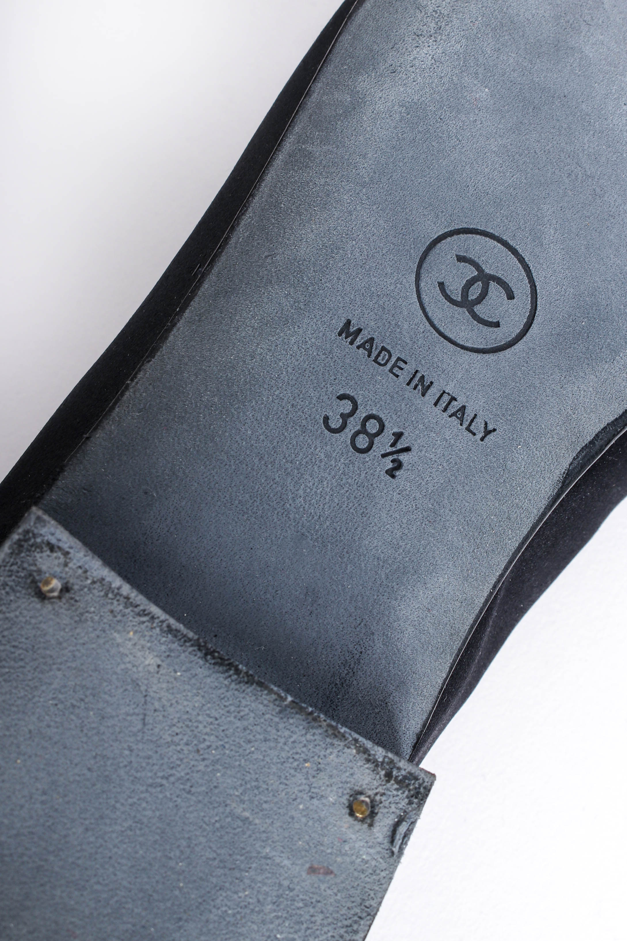 Satin CC Logo Ballet Flats - Image 12
