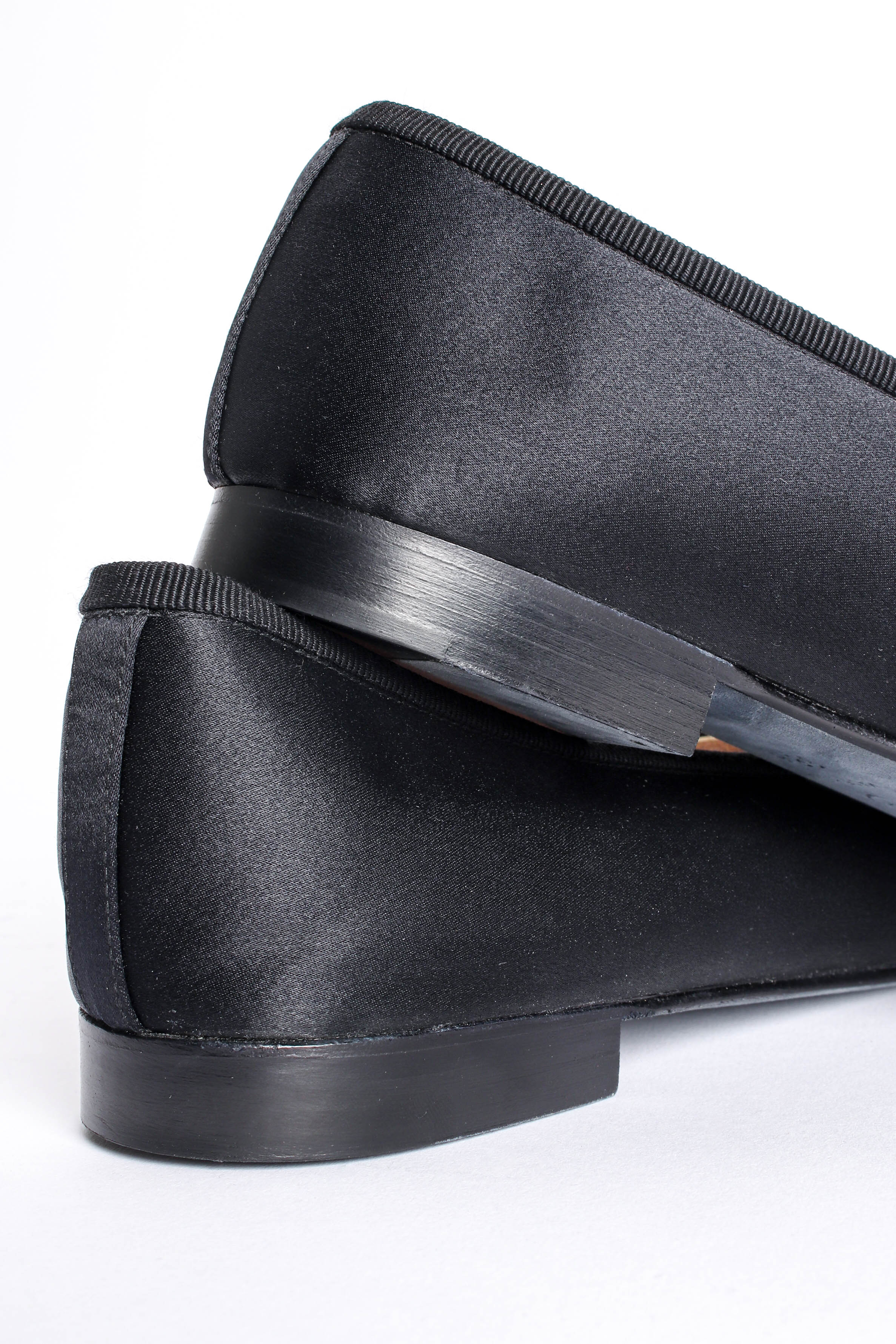 Satin CC Logo Ballet Flats - Image 8