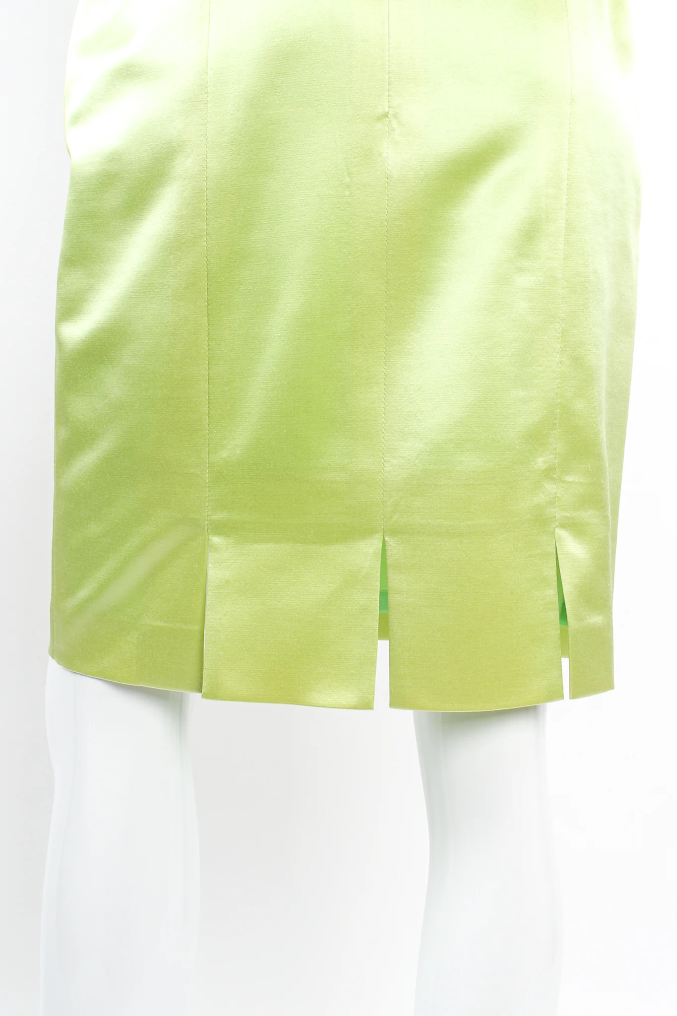 Satin Double Breasted Skirt Suit - Image 23