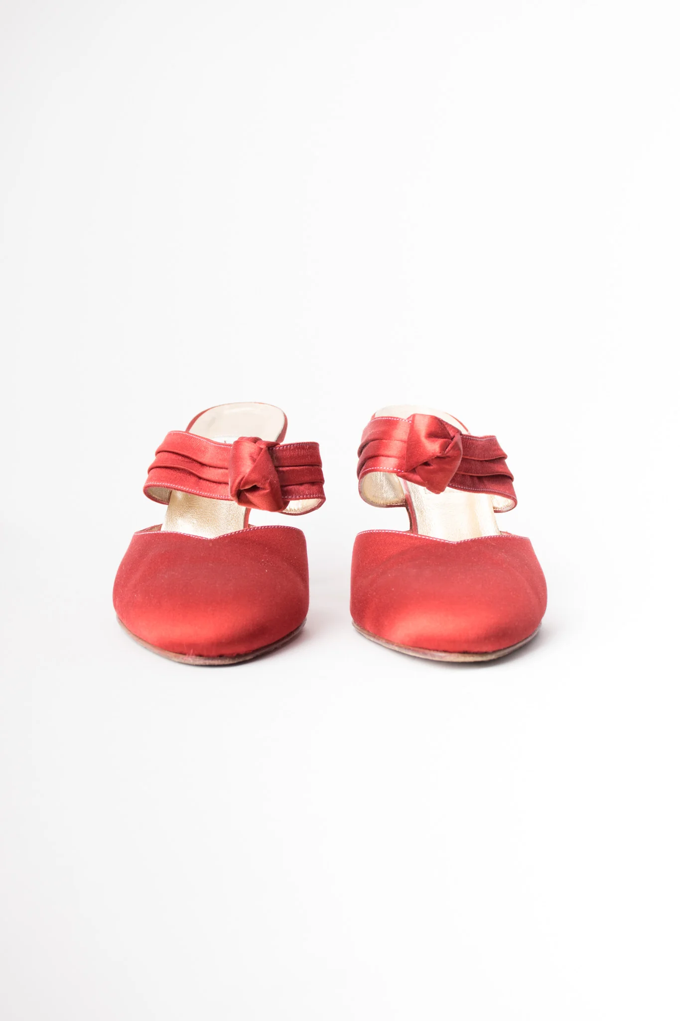 Satin Knot Mules - Image 4