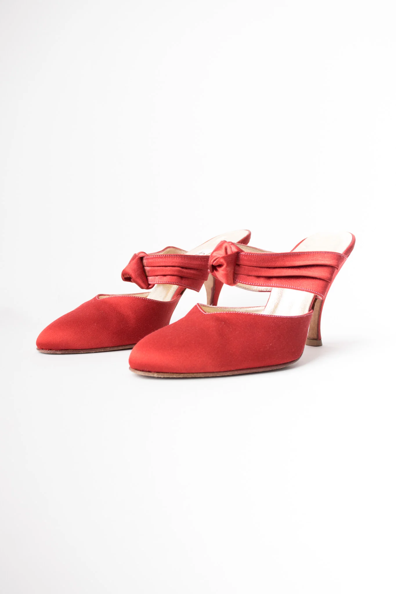 Satin Knot Mules - Image 5