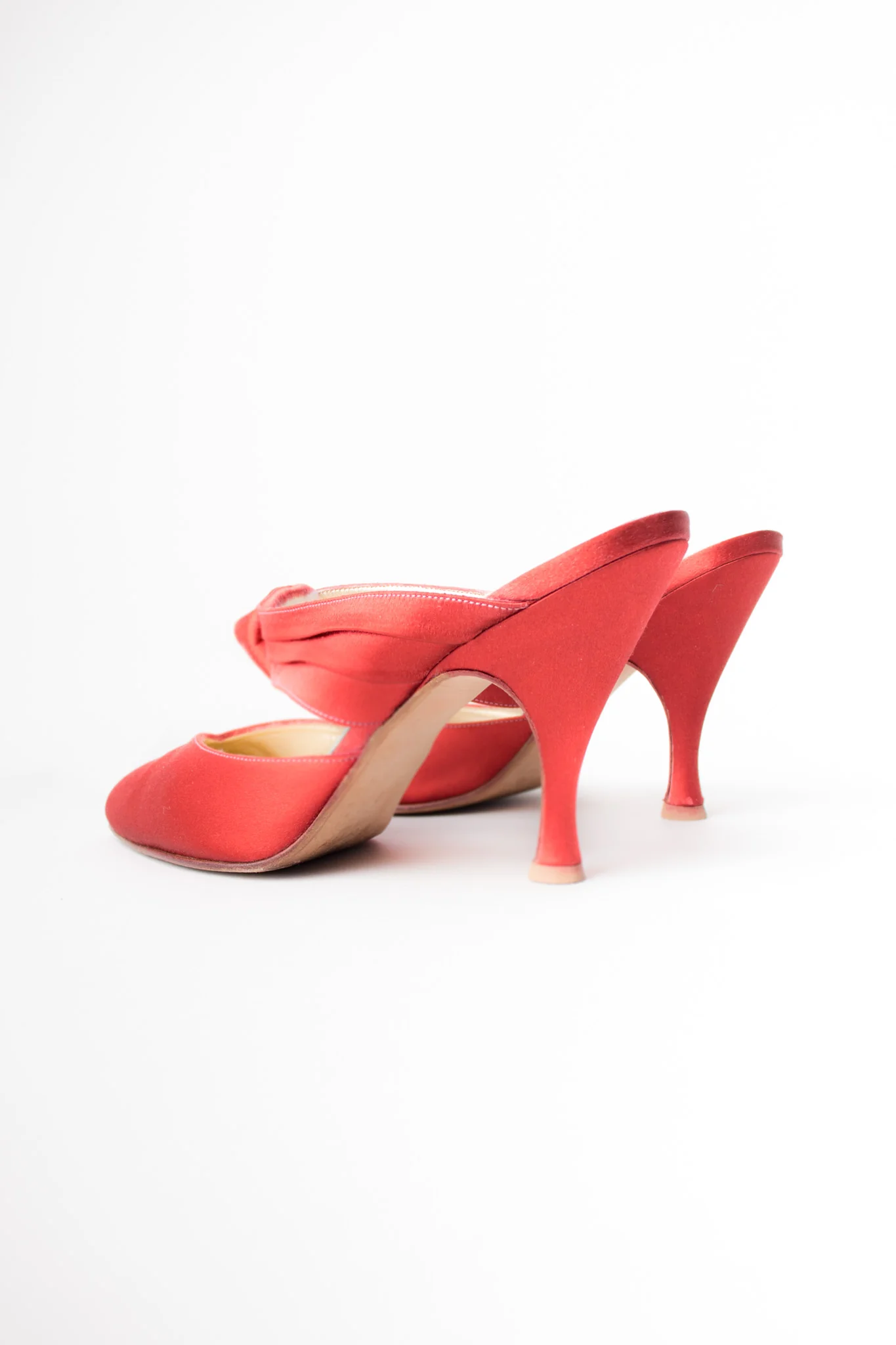Satin Knot Mules - Image 7