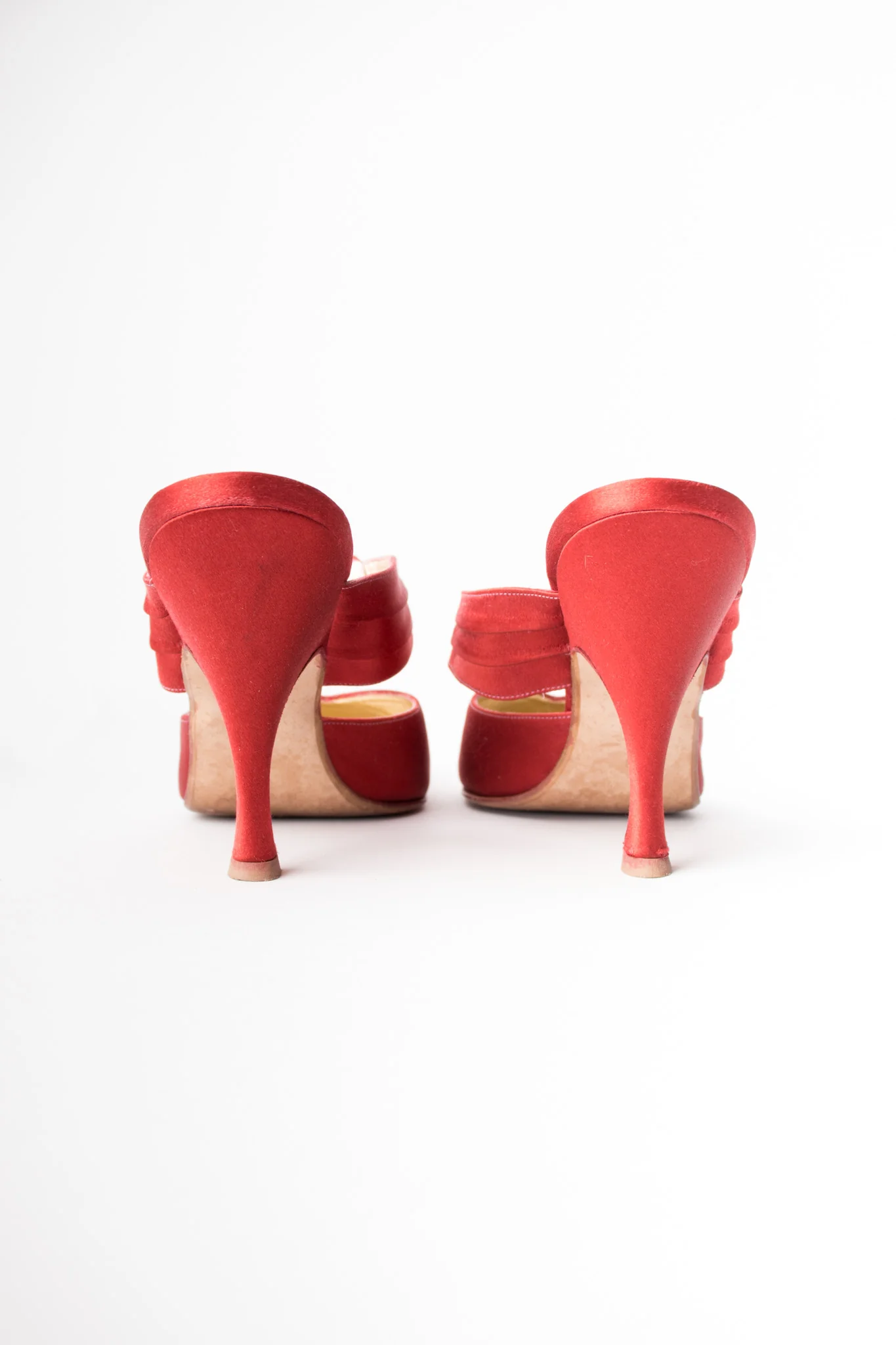 Satin Knot Mules - Image 8