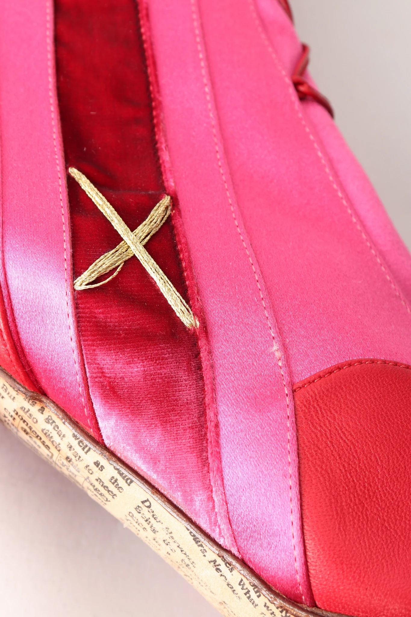 Satin Lolita Bow Boots - Image 16