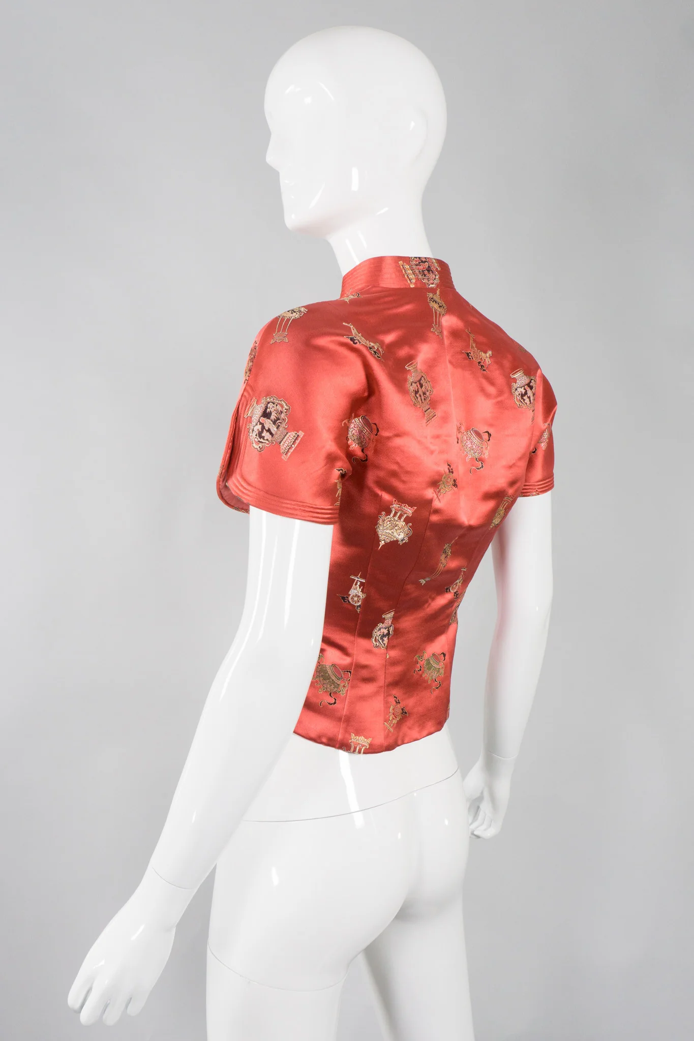 Satin Mandarin Jacket - Image 5